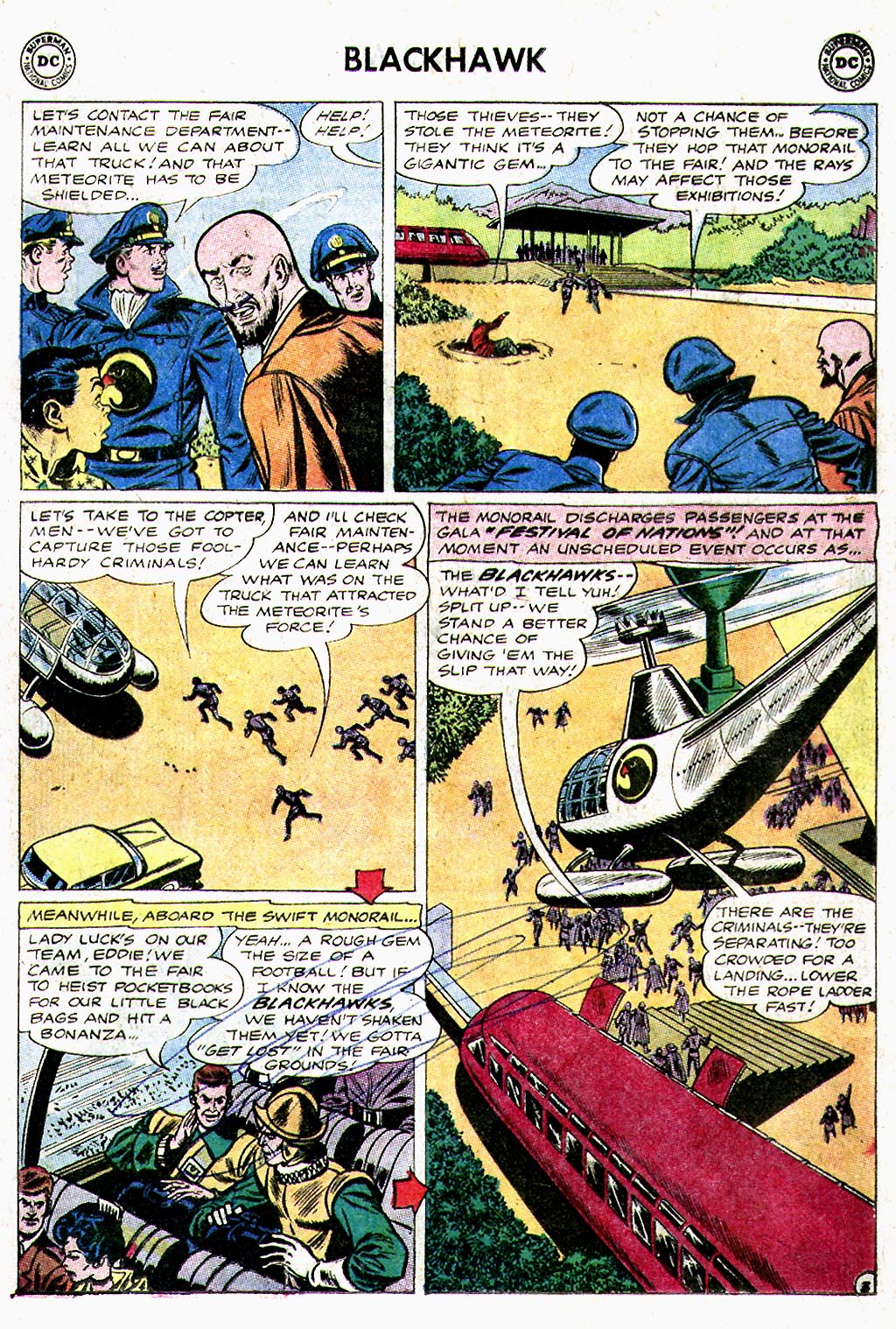 Read online Blackhawk (1957) comic -  Issue #182 - 5