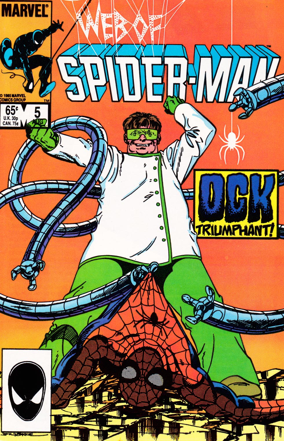 Read online Web of Spider-Man (1985) comic -  Issue #5 - 1