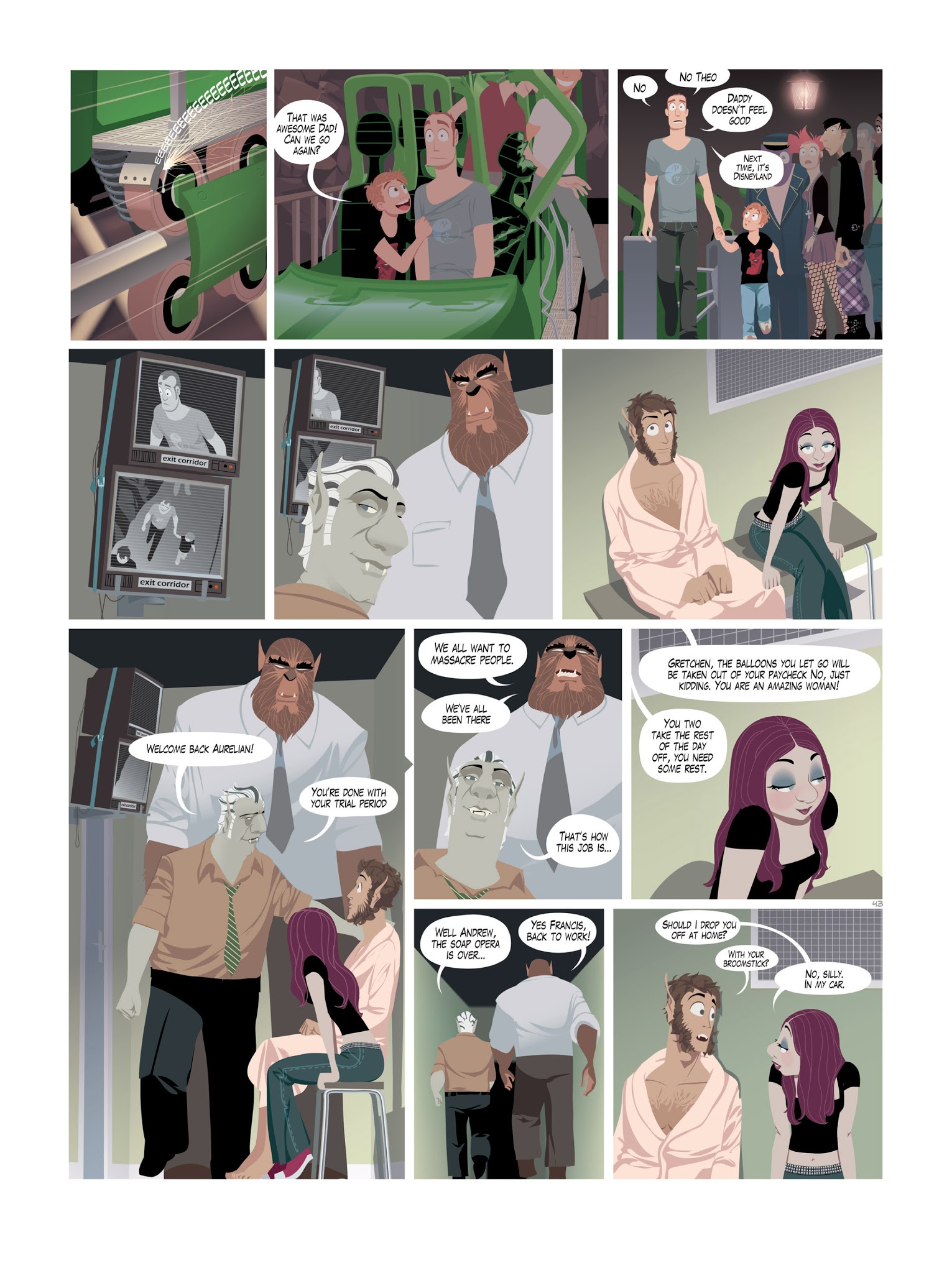Read online Zombillenium comic -  Issue # TPB 1 - 46