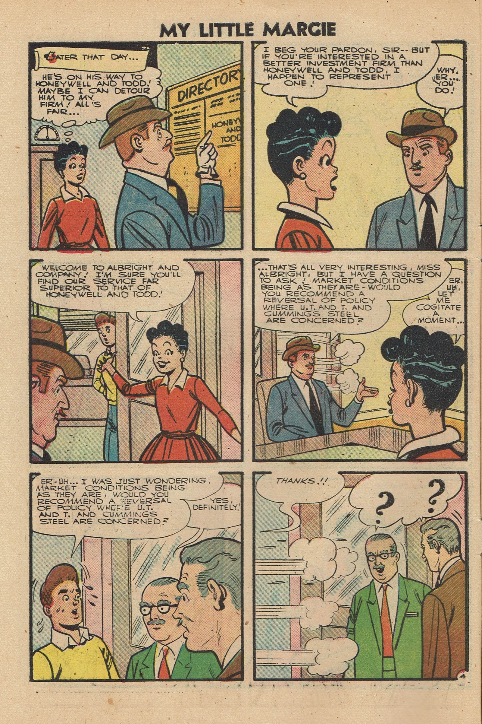 Read online My Little Margie (1954) comic -  Issue #11 - 6