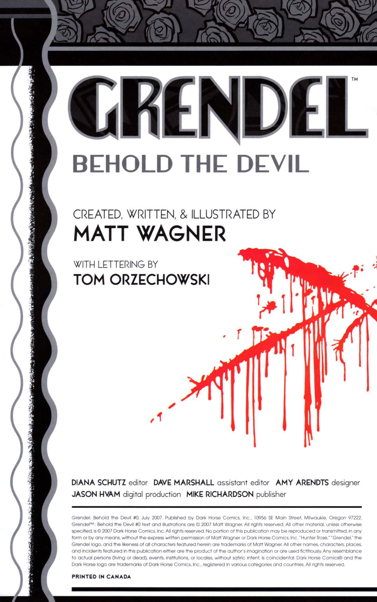Read online Grendel: Behold the Devil comic -  Issue #0 - 2