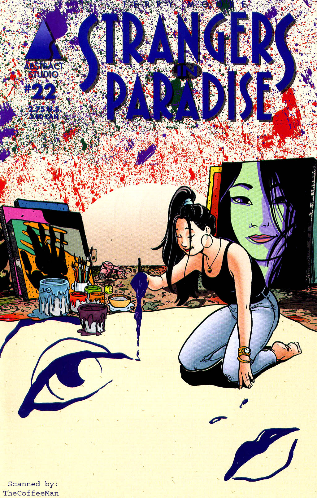 Read online Strangers in Paradise comic -  Issue #22 - 1