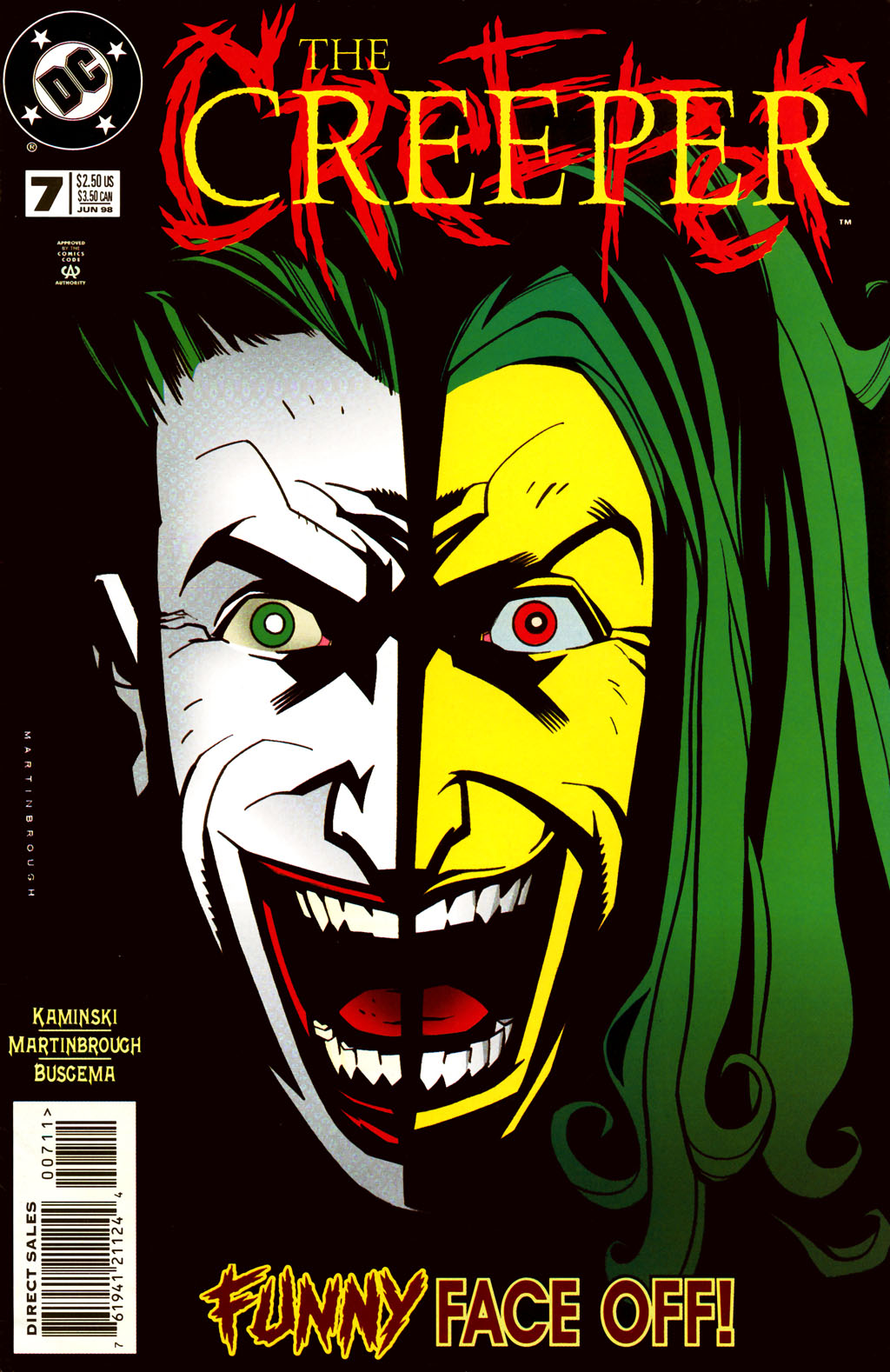 Read online The Creeper (1997) comic -  Issue #7 - 1