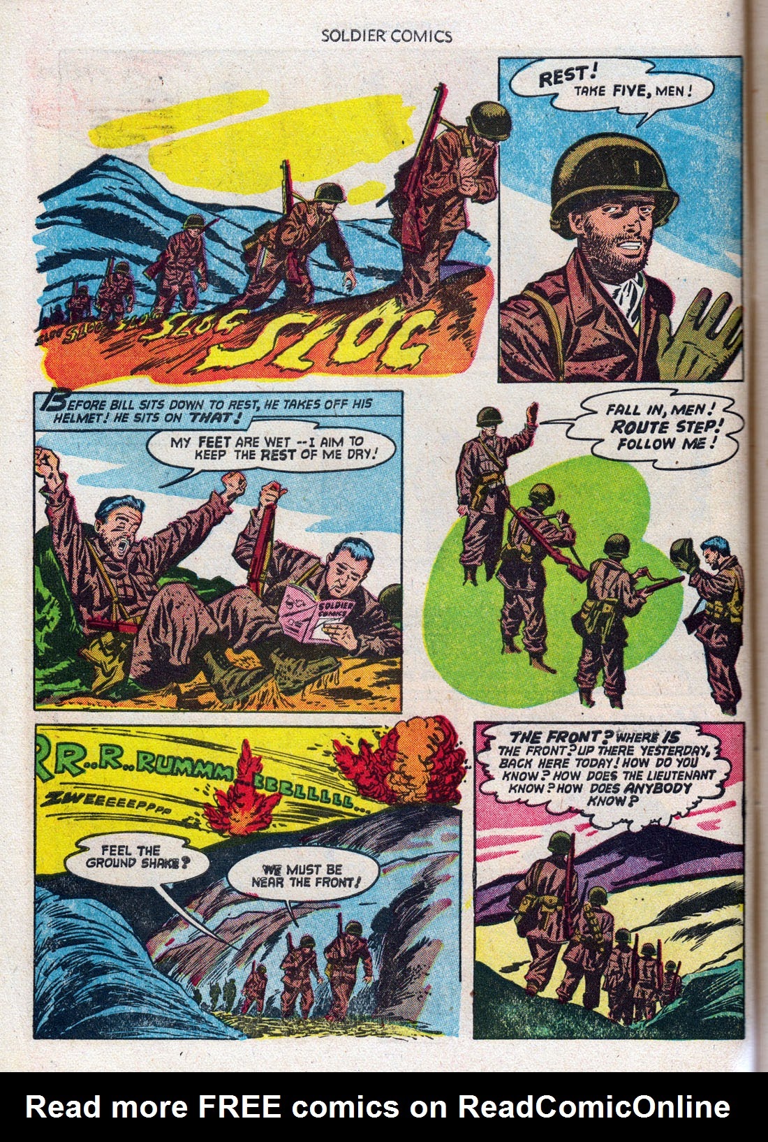 Read online Soldier Comics comic -  Issue #3 - 6