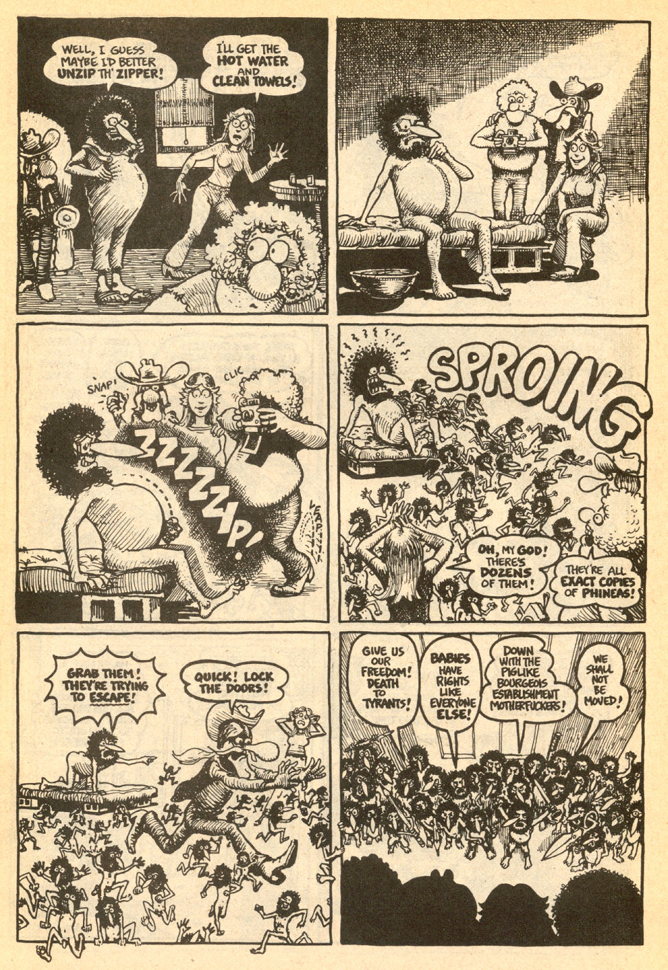 Read online Rip Off Comix comic -  Issue #8 - 9