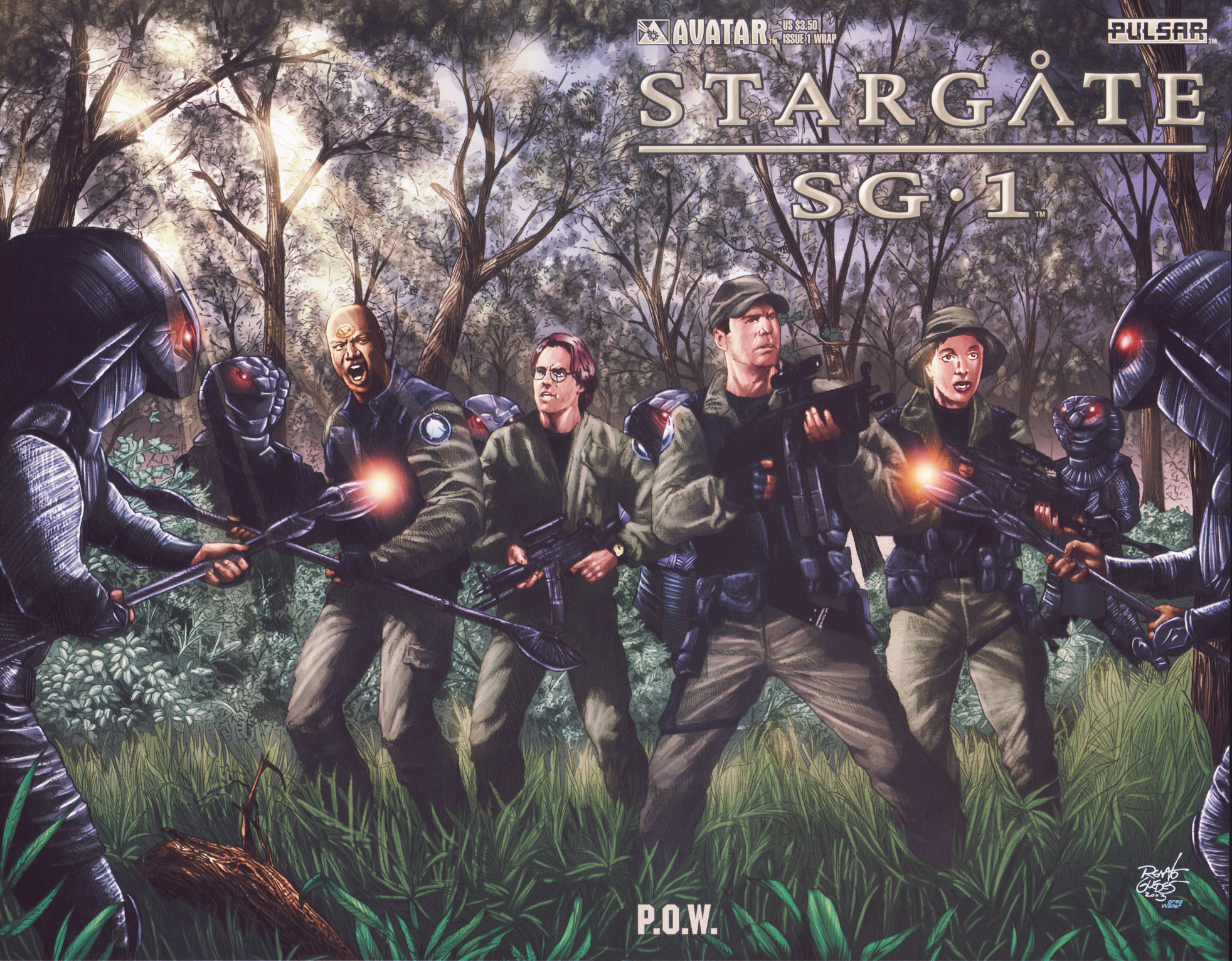 Read online Stargate SG-1: POW comic -  Issue #1 - 1