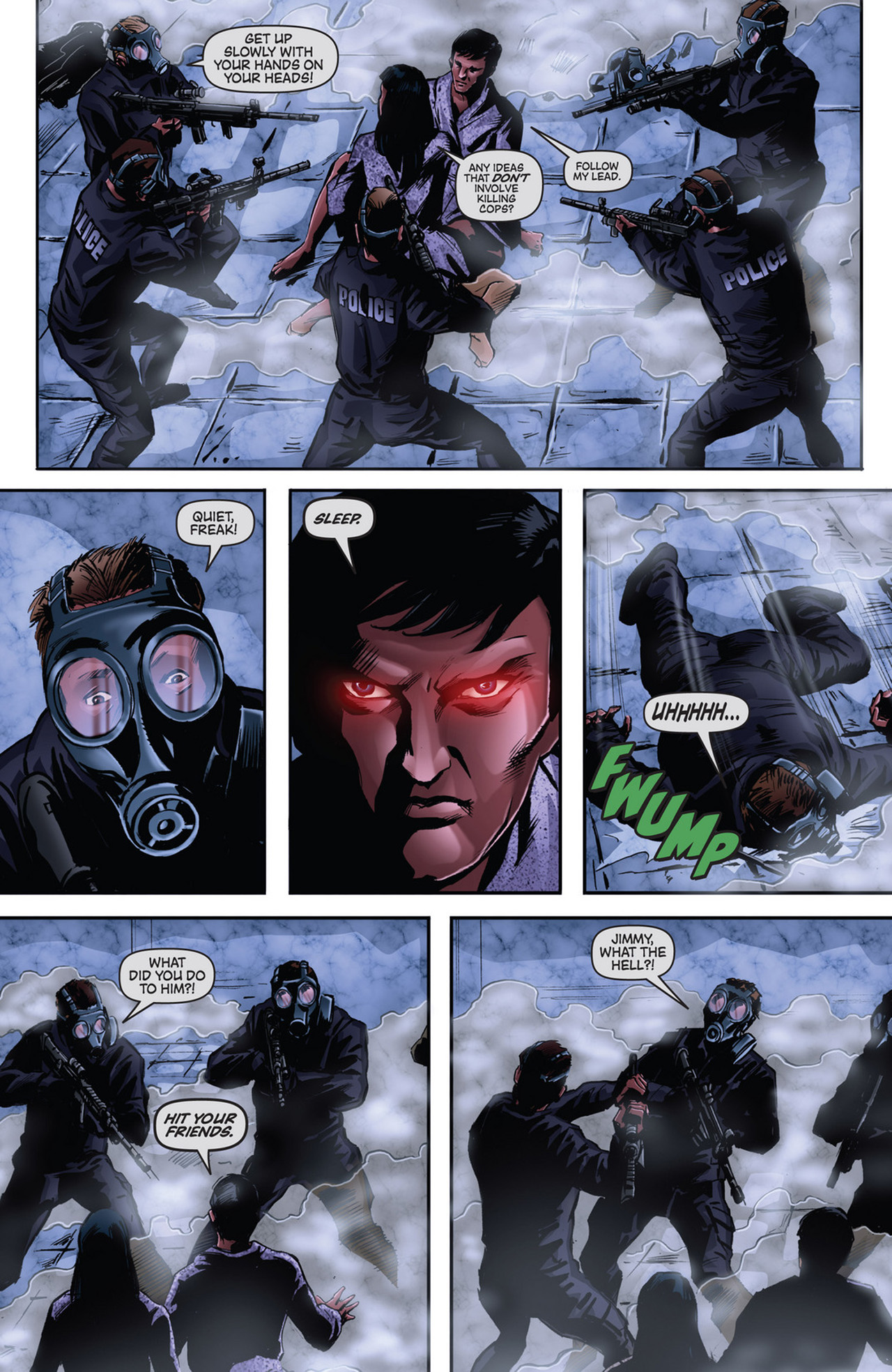 Read online Dark Shadows/Vampirella comic -  Issue #4 - 10