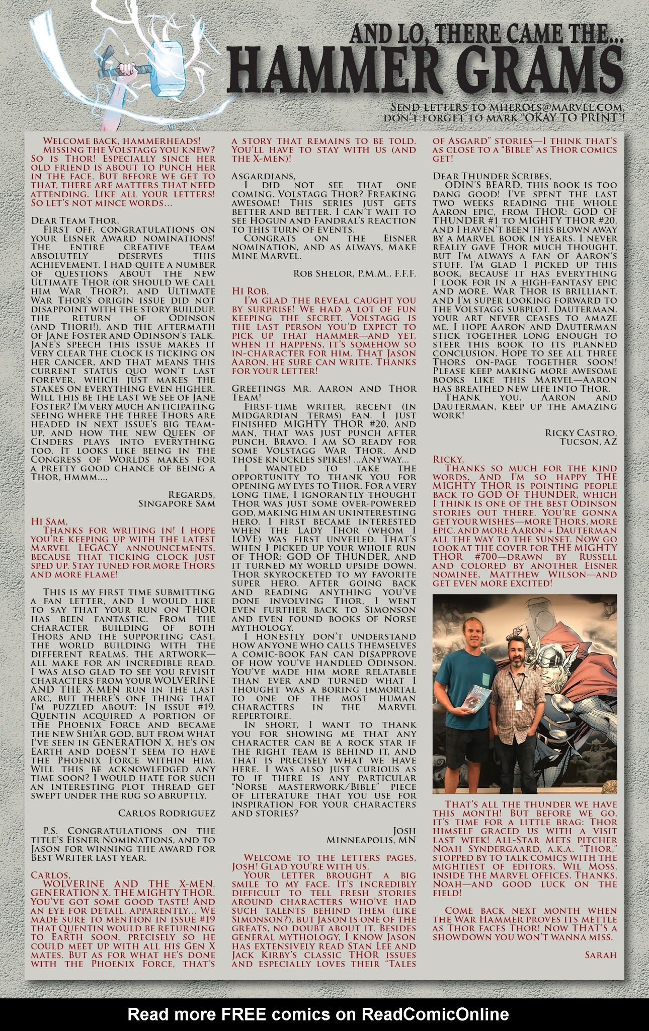 Read online Mighty Thor (2016) comic -  Issue #22 - 22