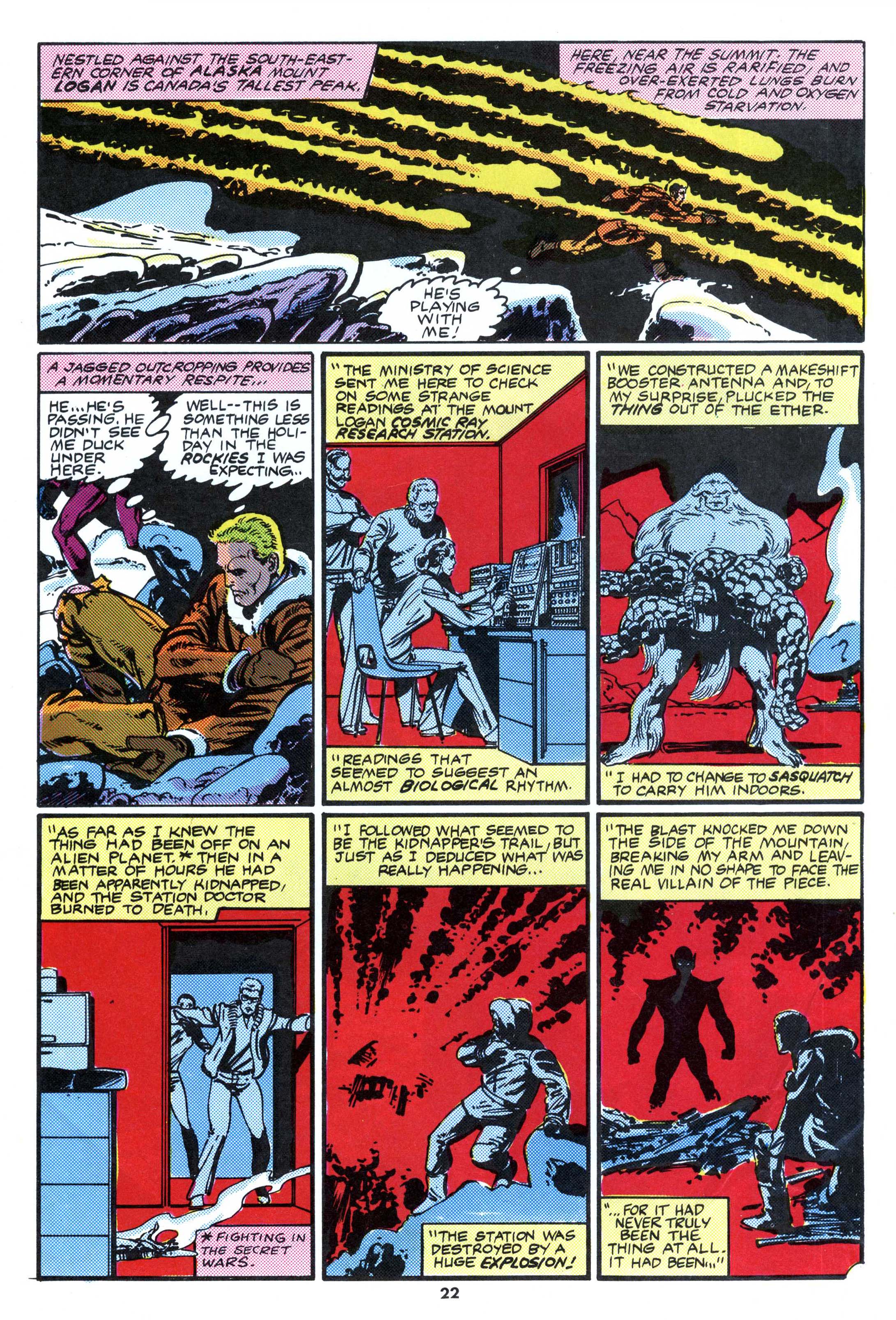 Read online Secret Wars (1985) comic -  Issue #28 - 22
