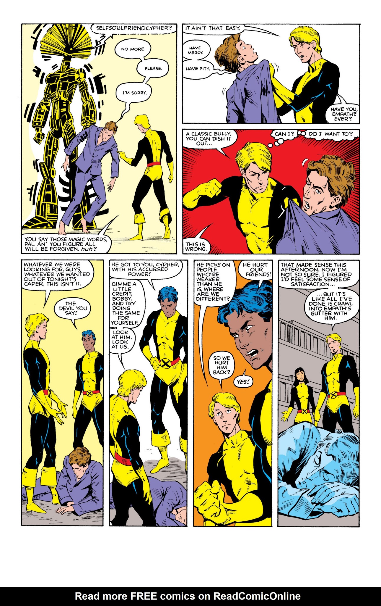 Read online New Mutants Classic comic -  Issue # TPB 6 - 71