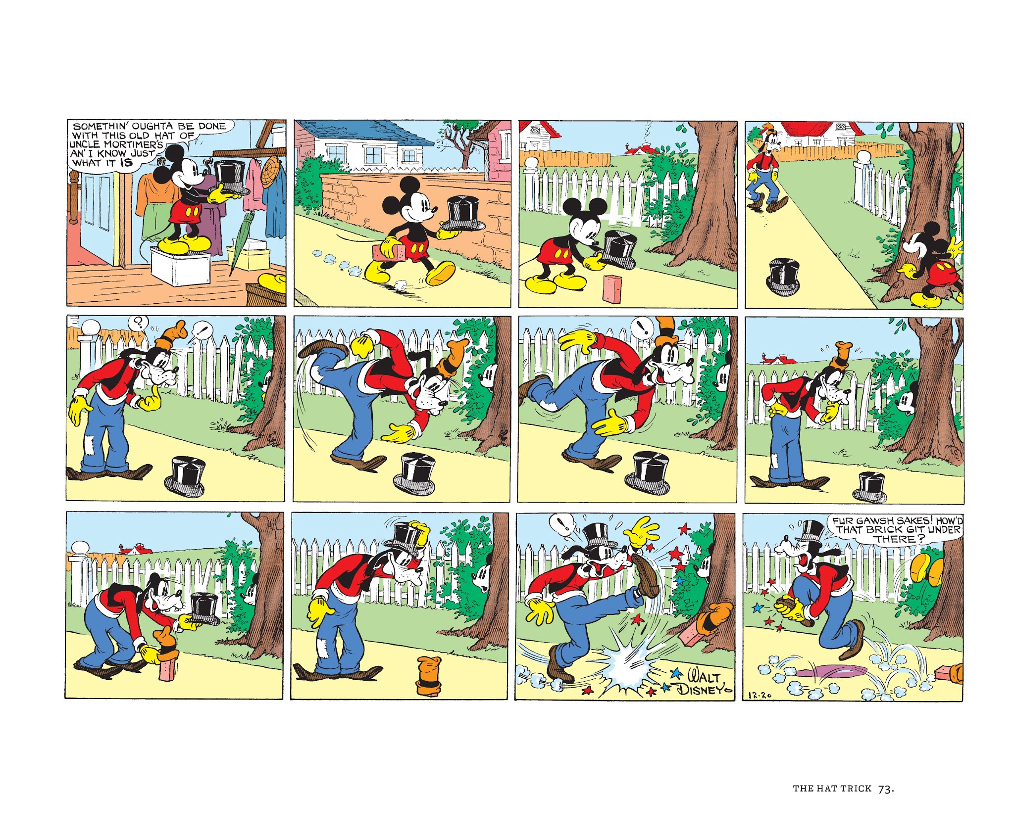 Read online Walt Disney's Mickey Mouse Color Sundays comic -  Issue # TPB 2 (Part 1) - 73