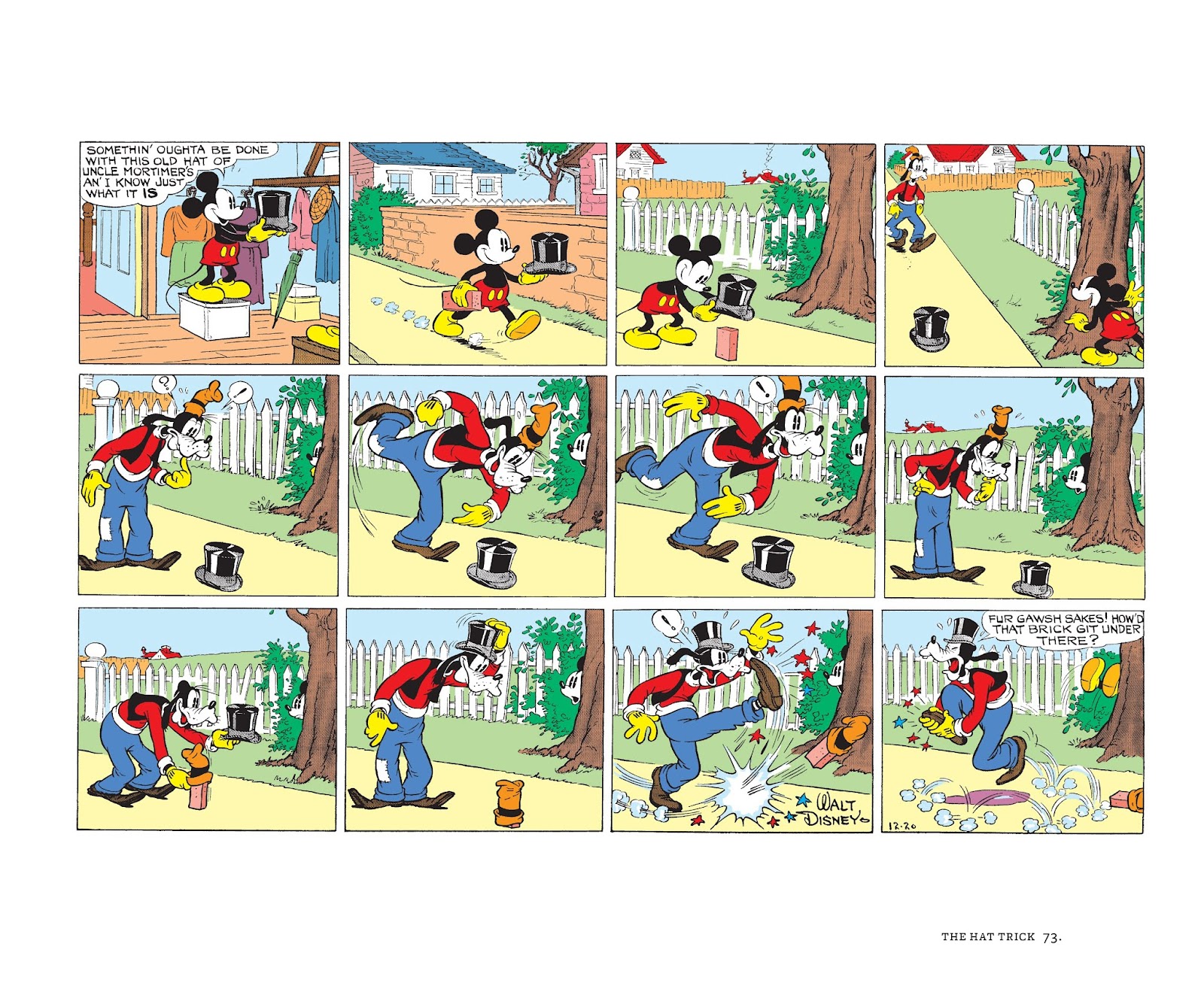 Walt Disney's Mickey Mouse Color Sundays issue TPB 2 (Part 1) - Page 73
