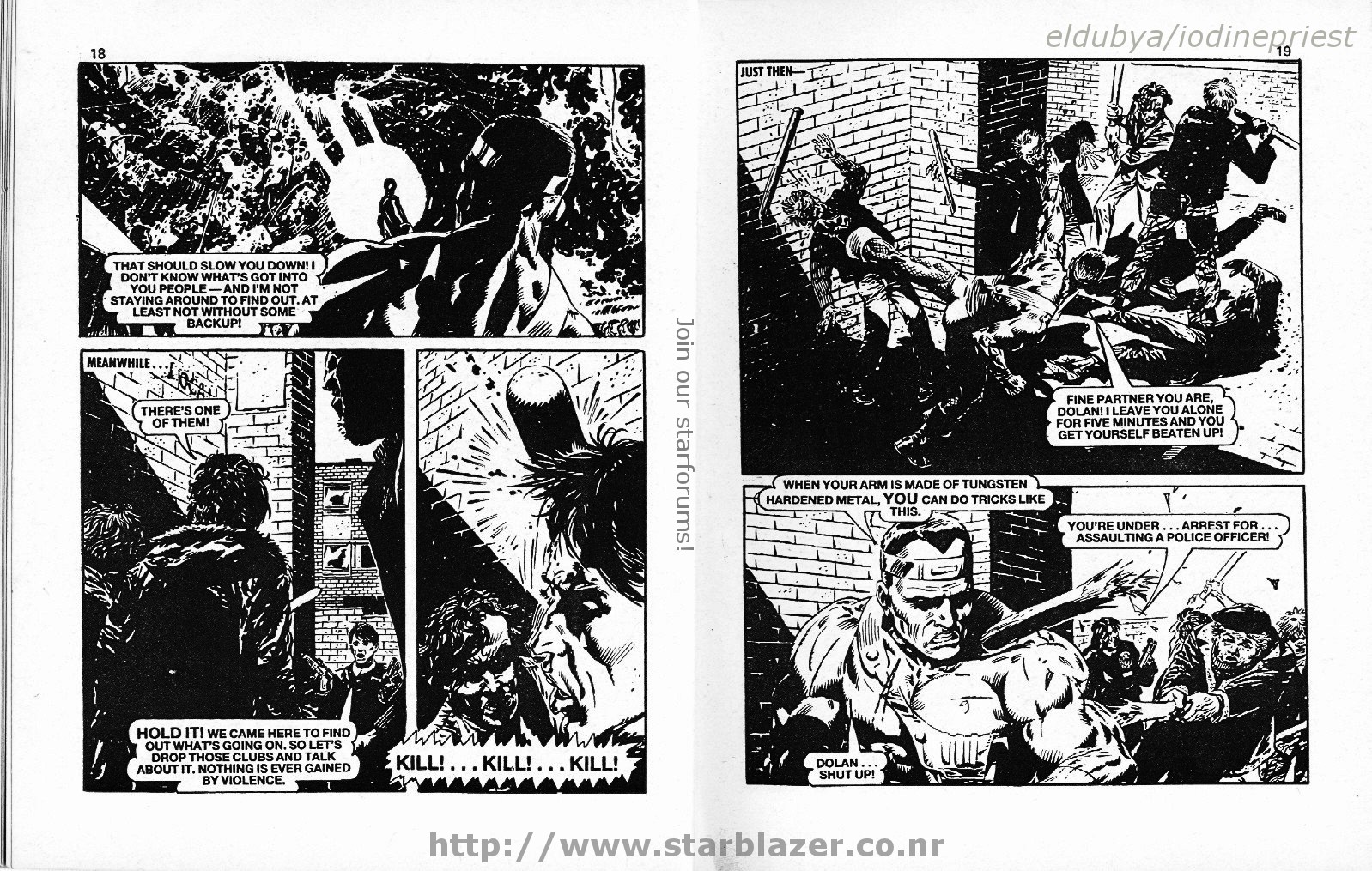 Read online Starblazer comic -  Issue #191 - 11