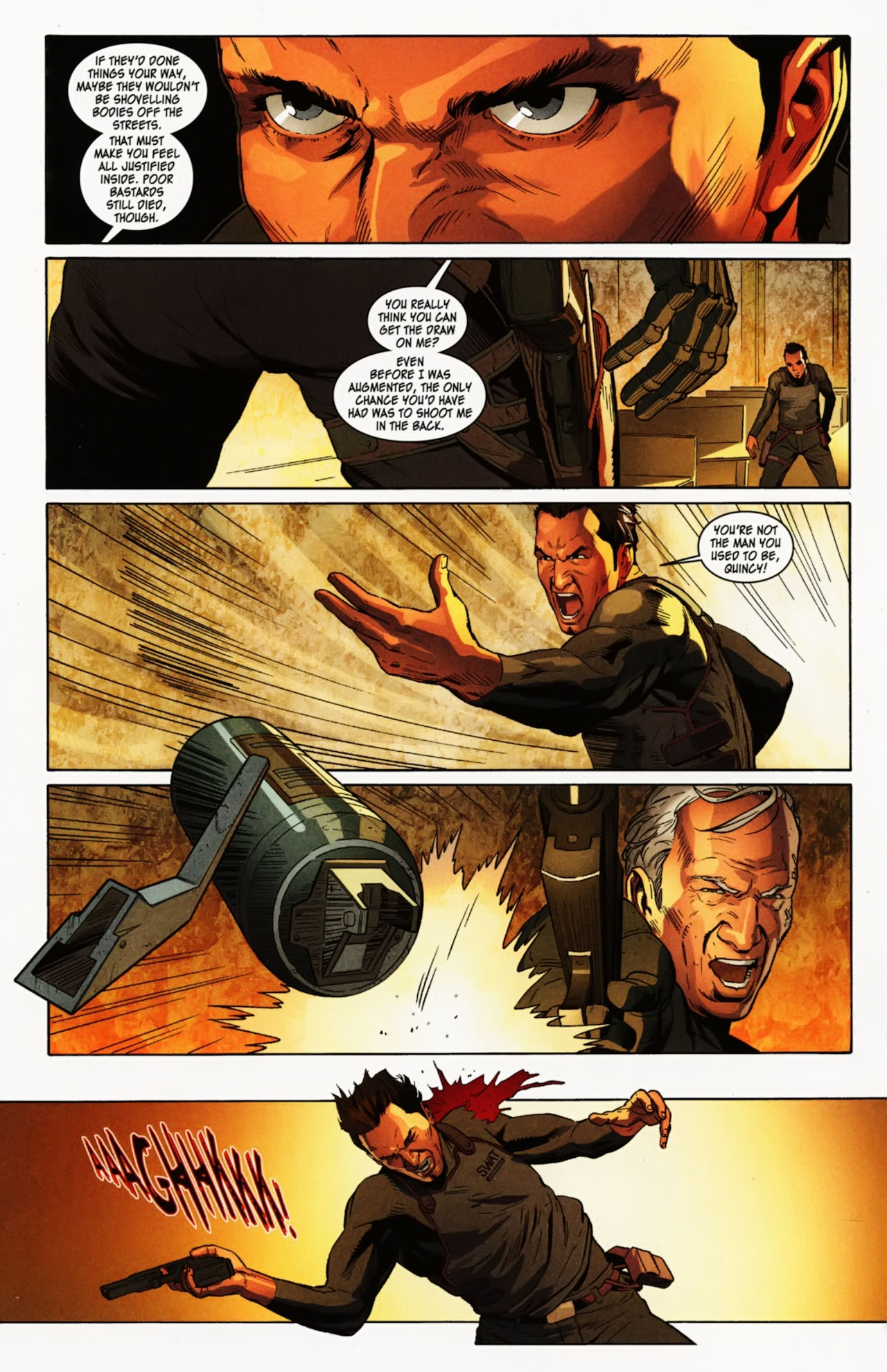 Read online Deus Ex comic -  Issue #5 - 3