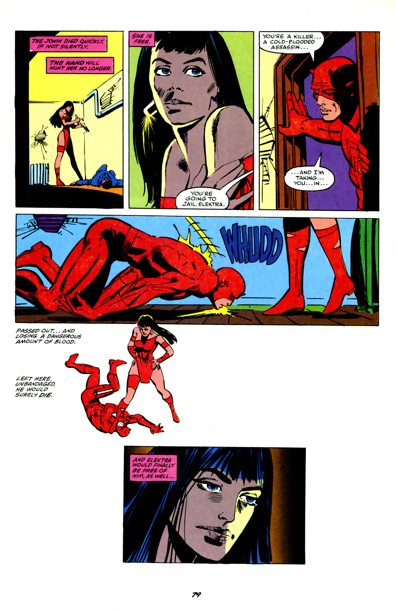 Read online Elektra Megazine comic -  Issue #1 - 80