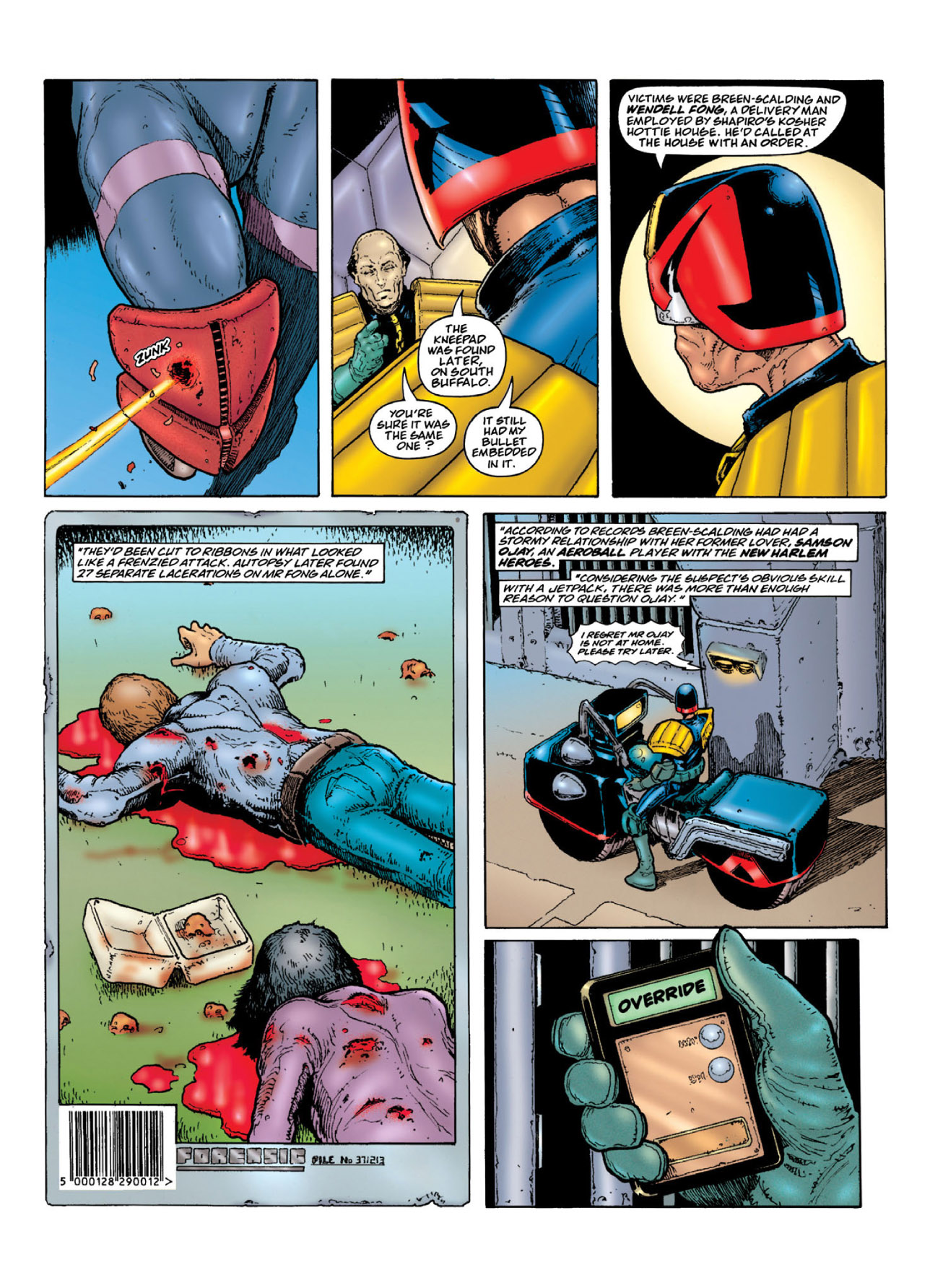 Read online Judge Dredd: The Complete Case Files comic -  Issue # TPB 27 - 223