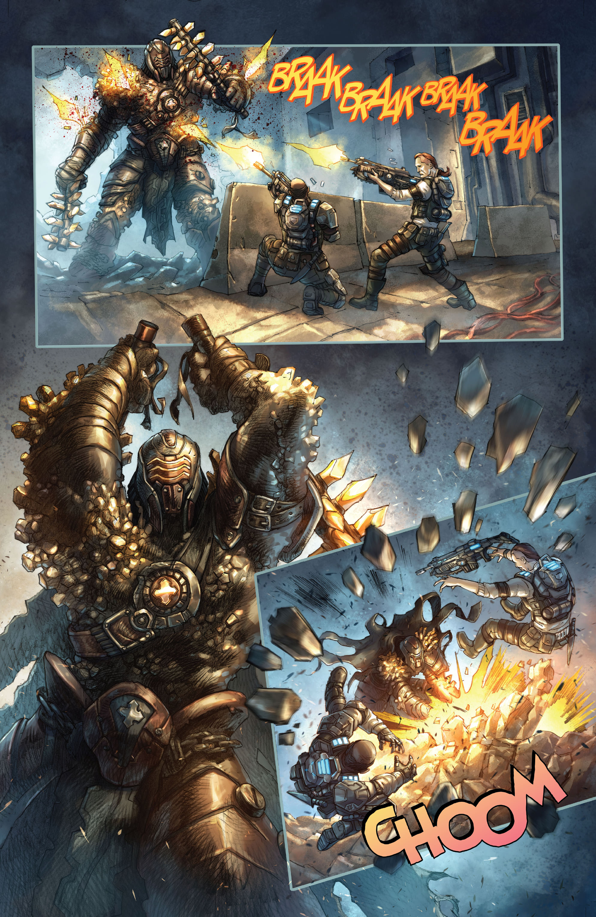 Read online Gears of War: Hivebusters comic -  Issue #5 - 5