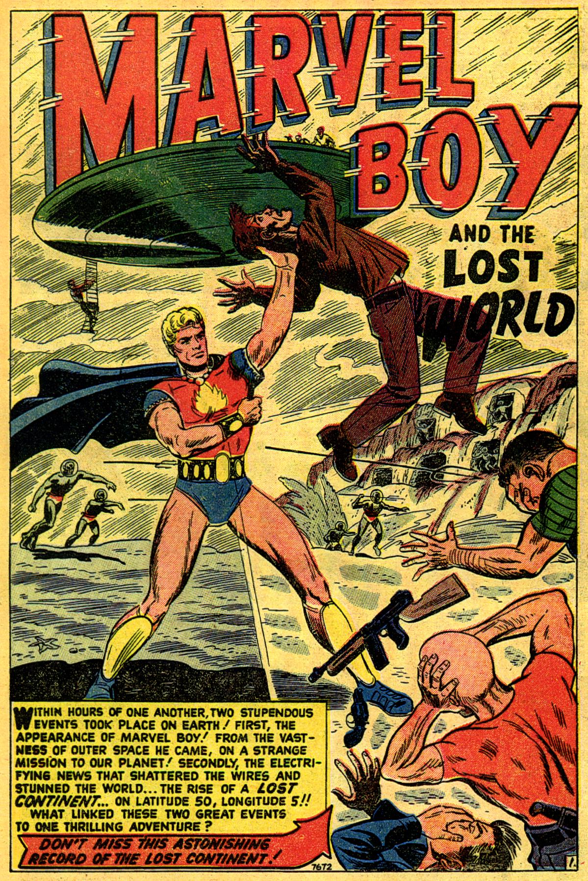 Read online Marvel Boy (1950) comic -  Issue #1 - 3