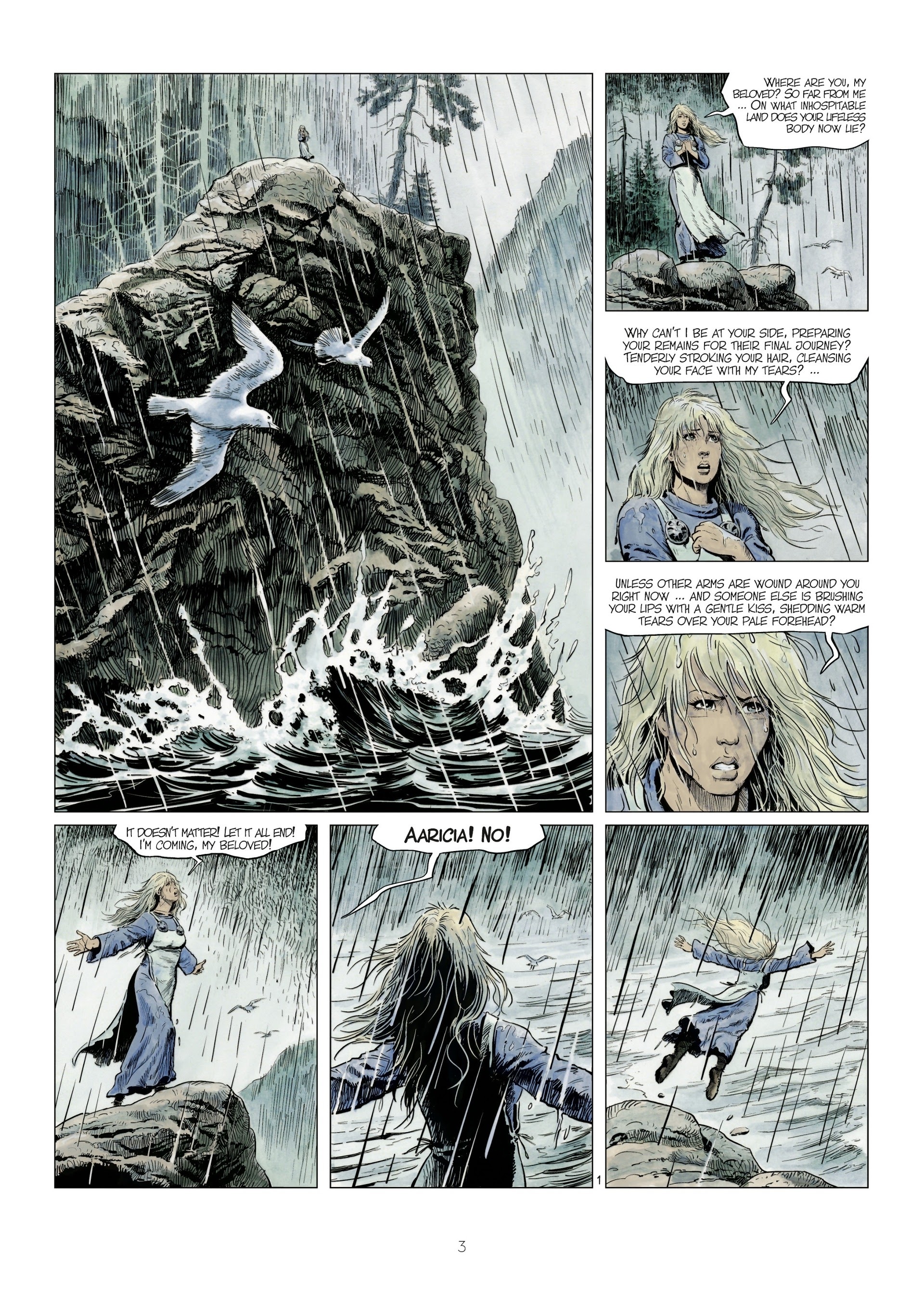 Read online The World of Thorgal: Wolfcub comic -  Issue #3 - 5