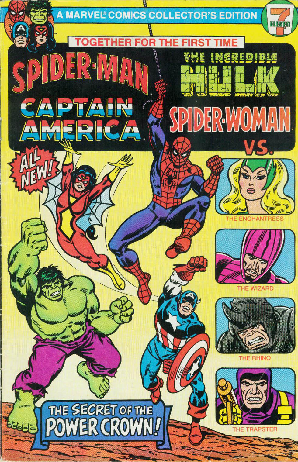 Read online Spider-Man, The Incredible Hulk, Captain America, and Spider-Woman comic -  Issue # Full - 1