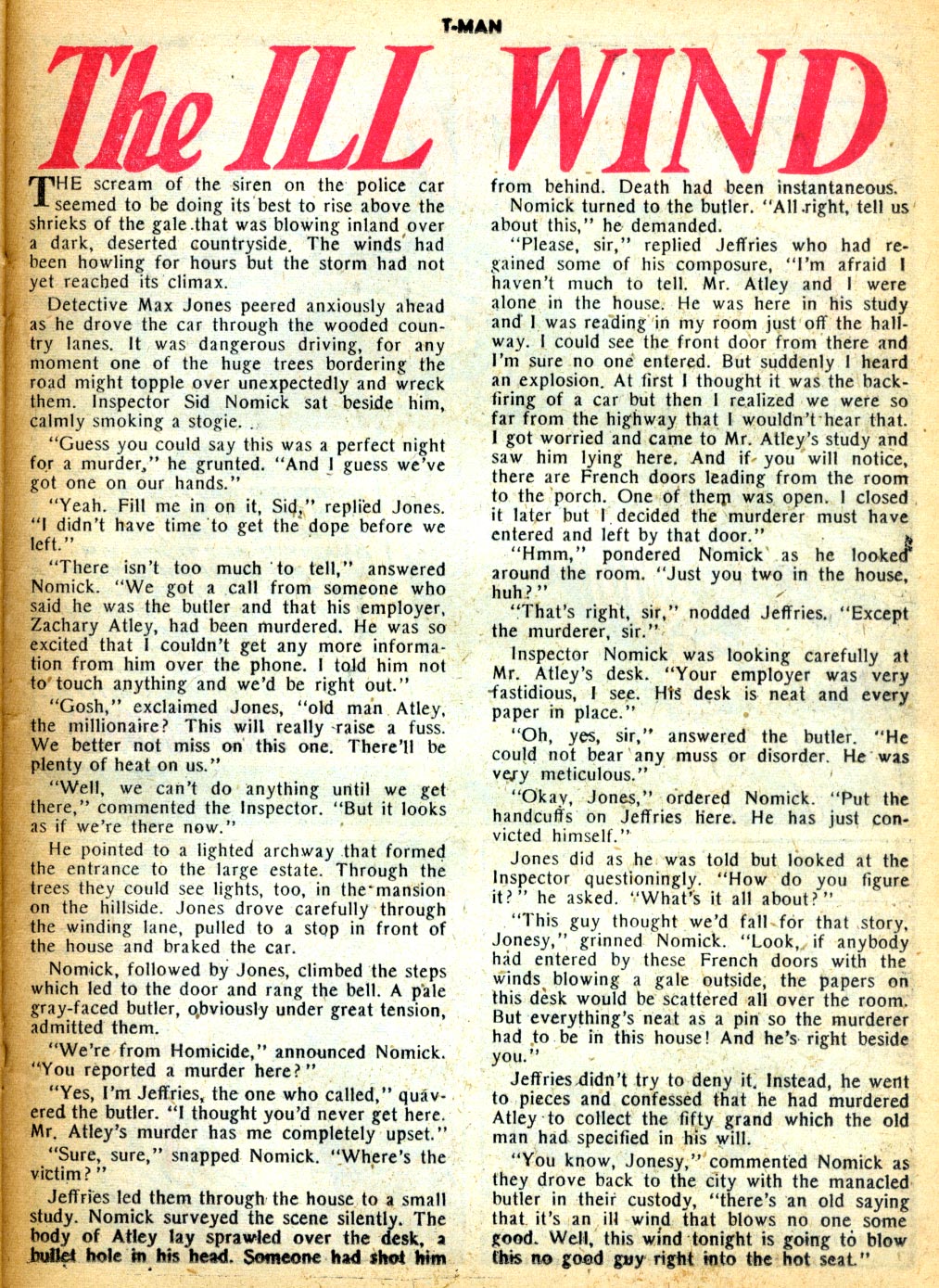 Read online T-Man: World Wide Trouble Shooter comic -  Issue #22 - 25