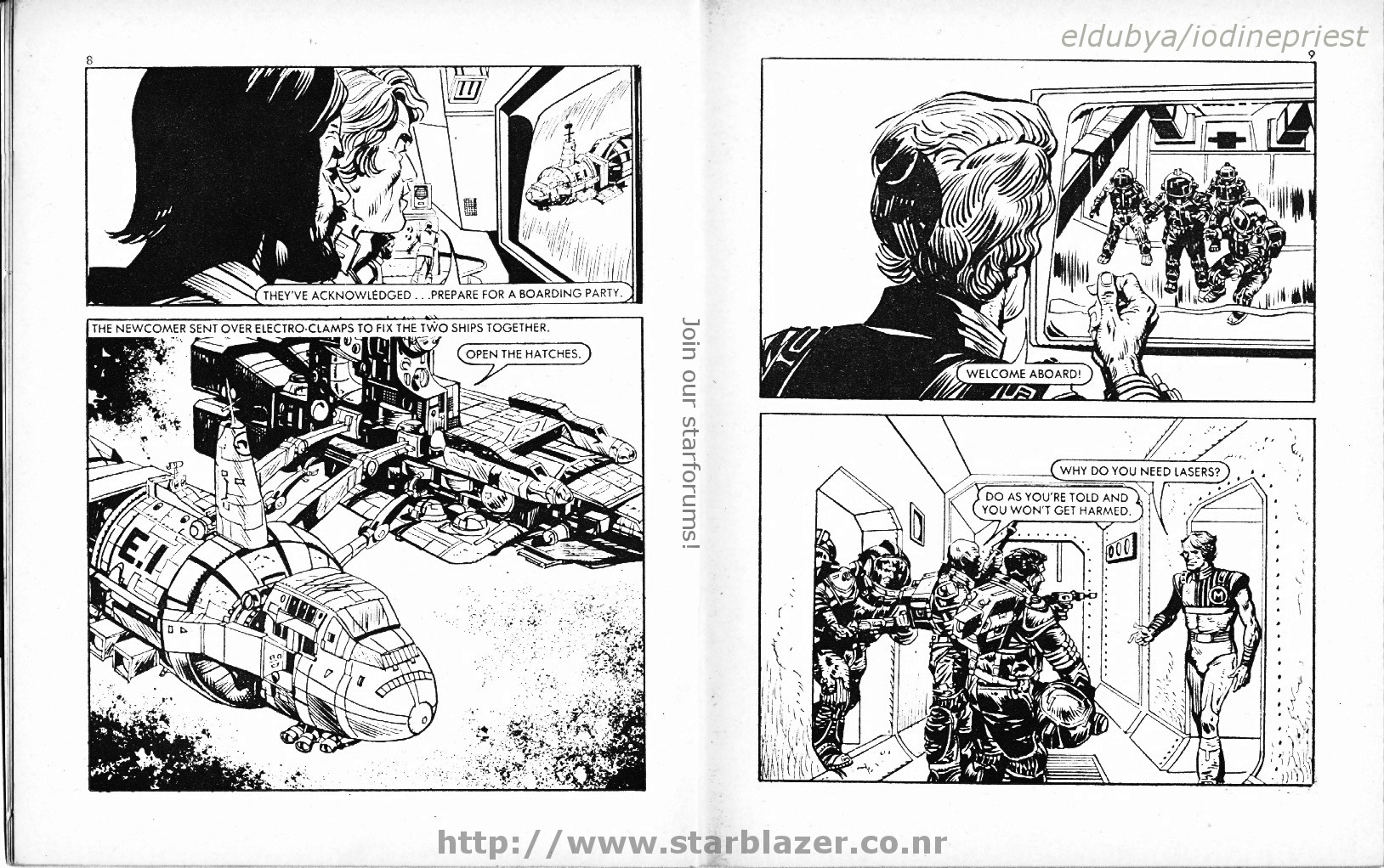 Read online Starblazer comic -  Issue #84 - 6