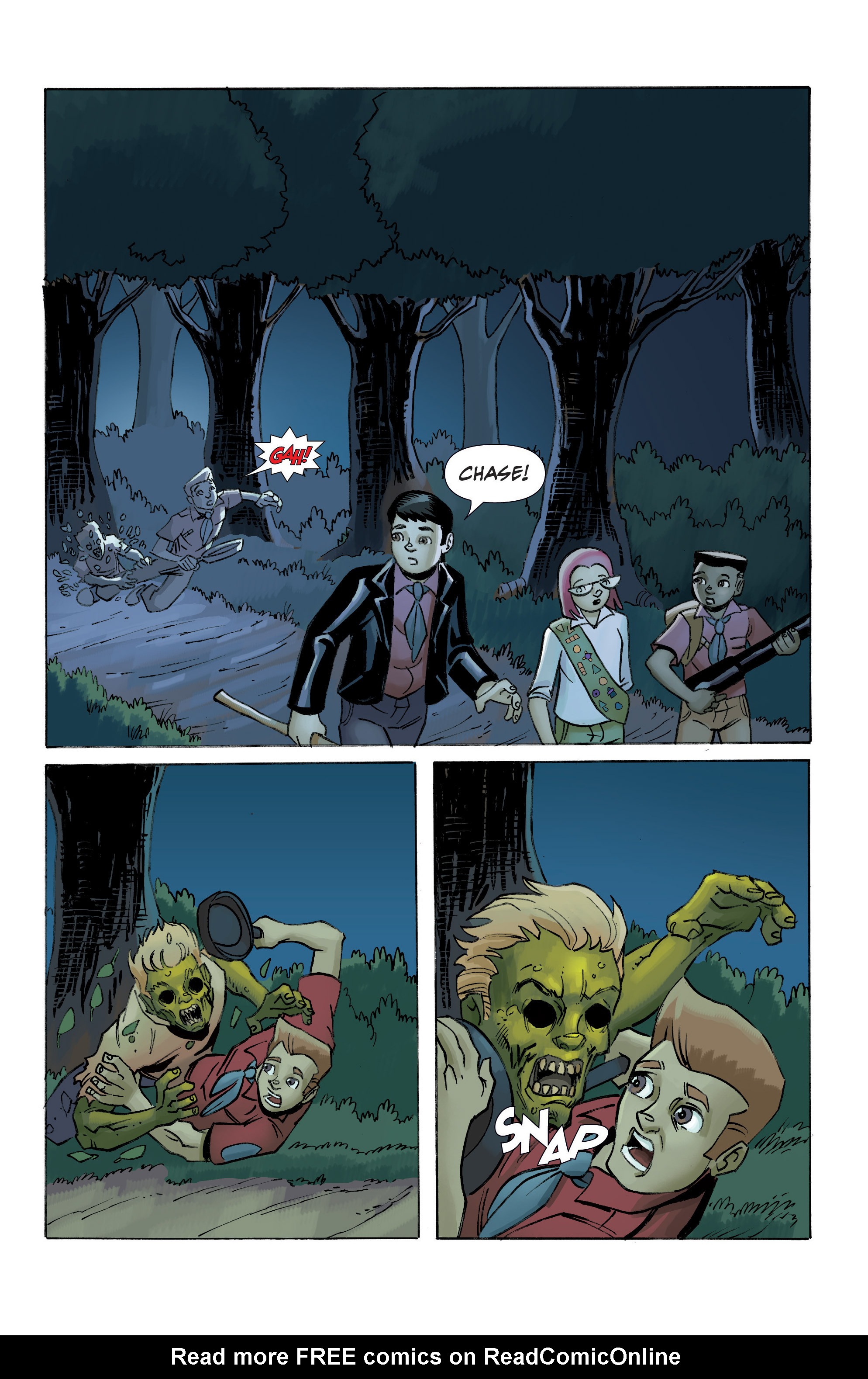 Read online Ghoul Scouts: Night of the Unliving Undead comic -  Issue #3 - 15