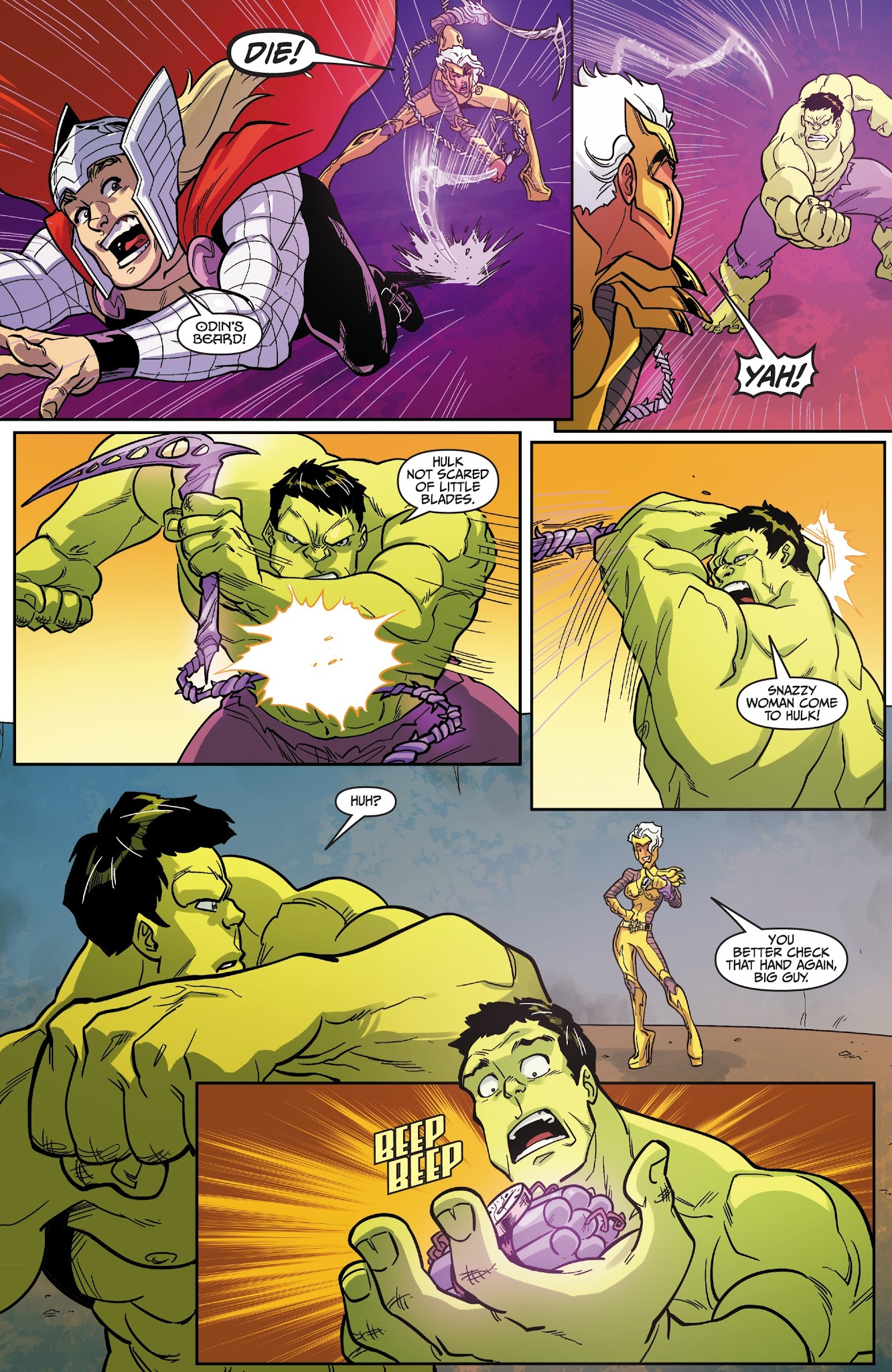 Read online Thor vs. Hulk: Champions of the Universe comic -  Issue # _TPB - 120