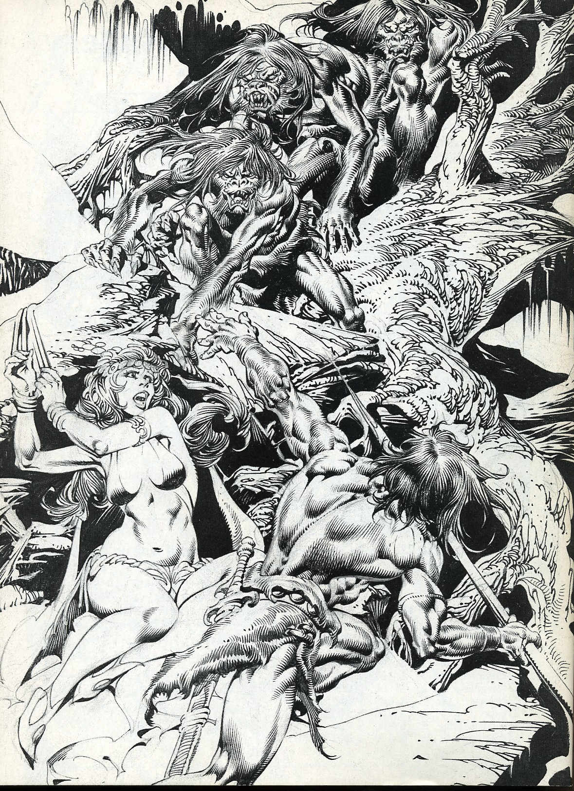Read online The Savage Sword Of Conan comic -  Issue #128 - 67
