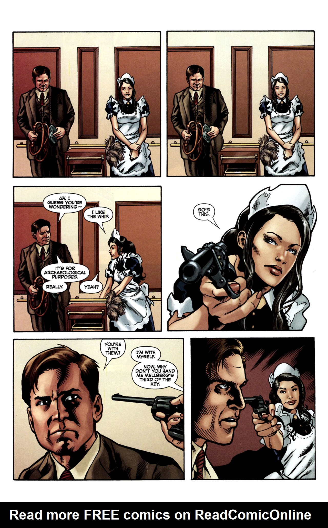 Read online Indiana Jones and the Tomb of the Gods comic -  Issue #1 - 17
