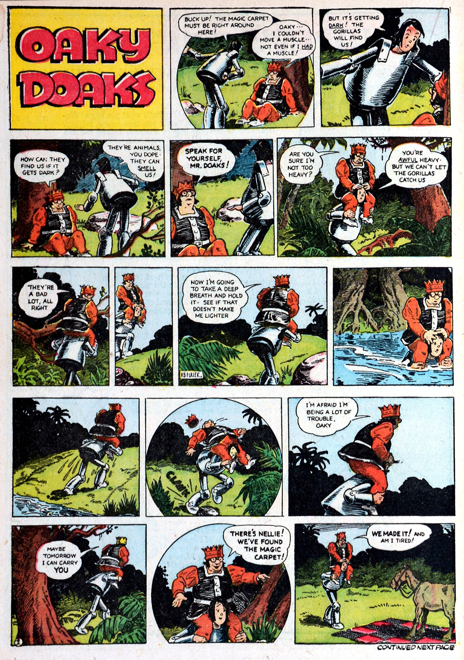 Read online Famous Funnies comic -  Issue #70 - 37