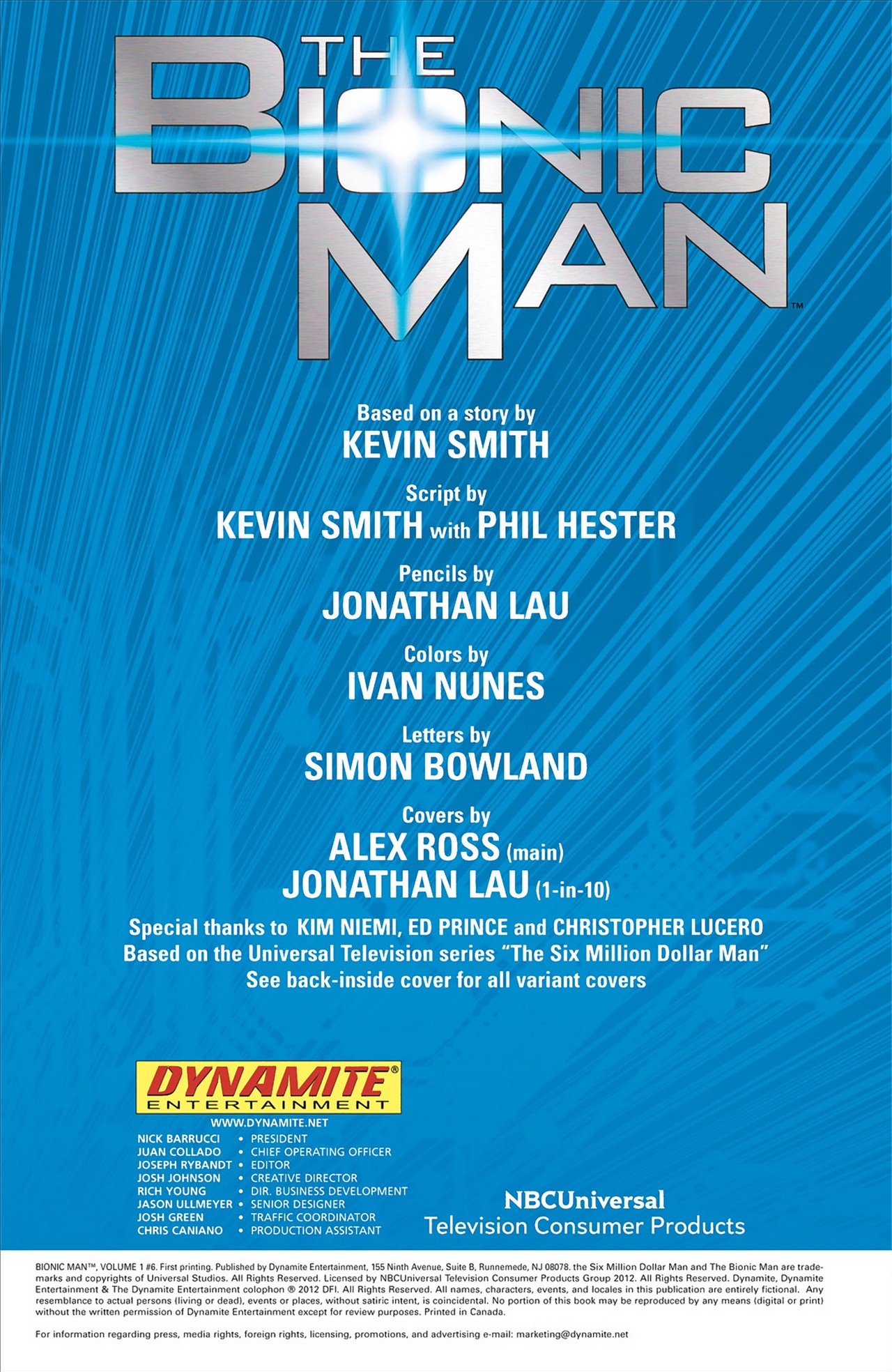Read online Bionic Man comic -  Issue #6 - 3