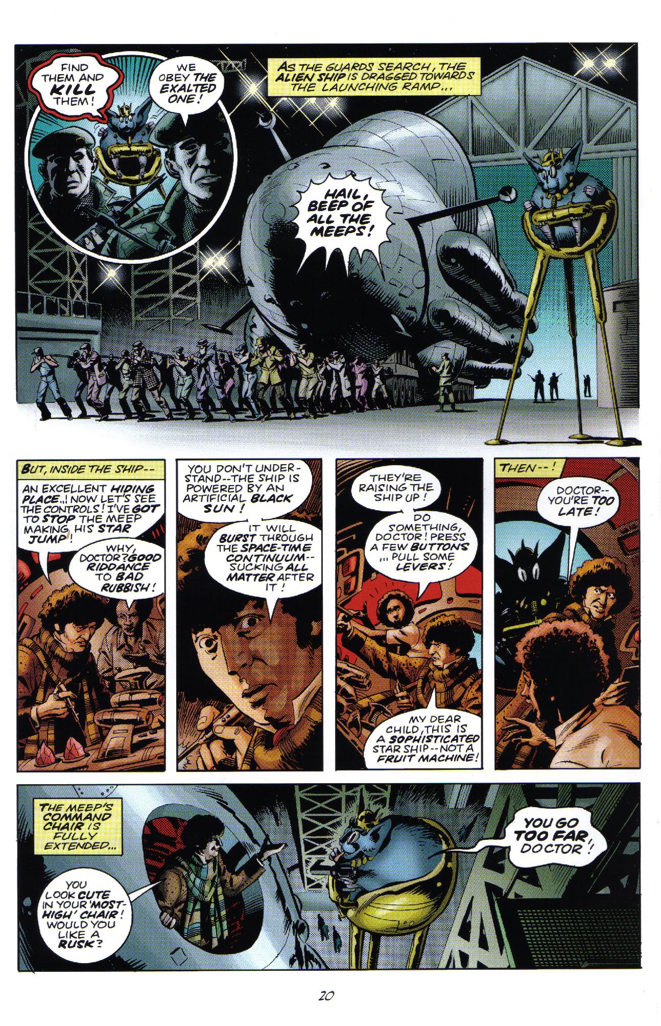 Read online Doctor Who Classics comic -  Issue #5 - 22