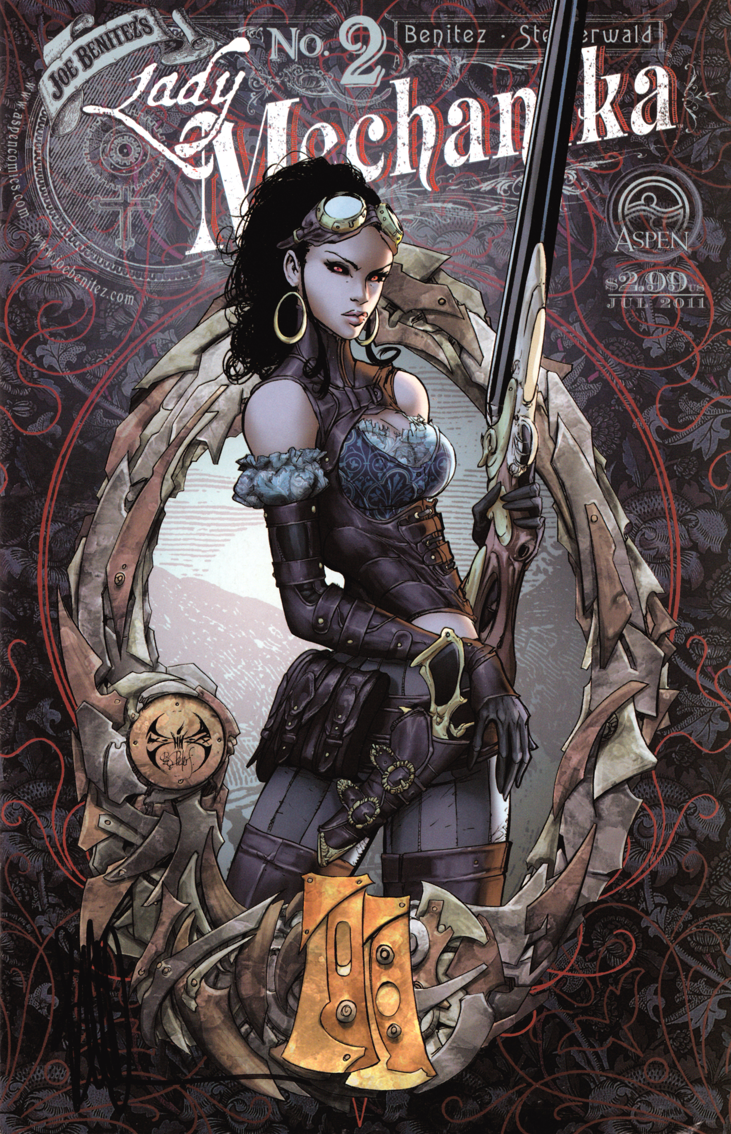 Read online Lady Mechanika comic -  Issue #2 - 1