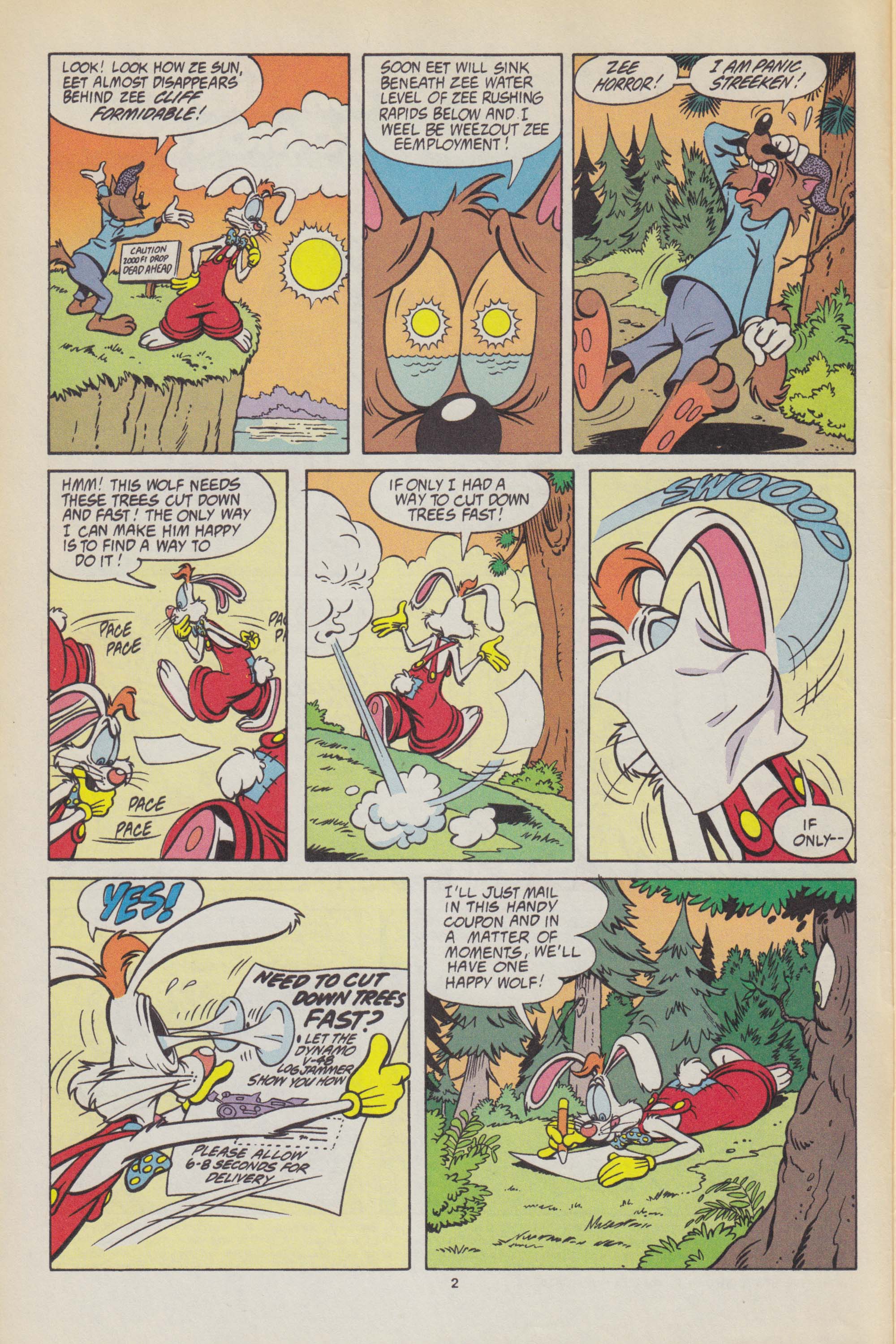 Read online Roger Rabbit's Toontown comic -  Issue #3 - 4