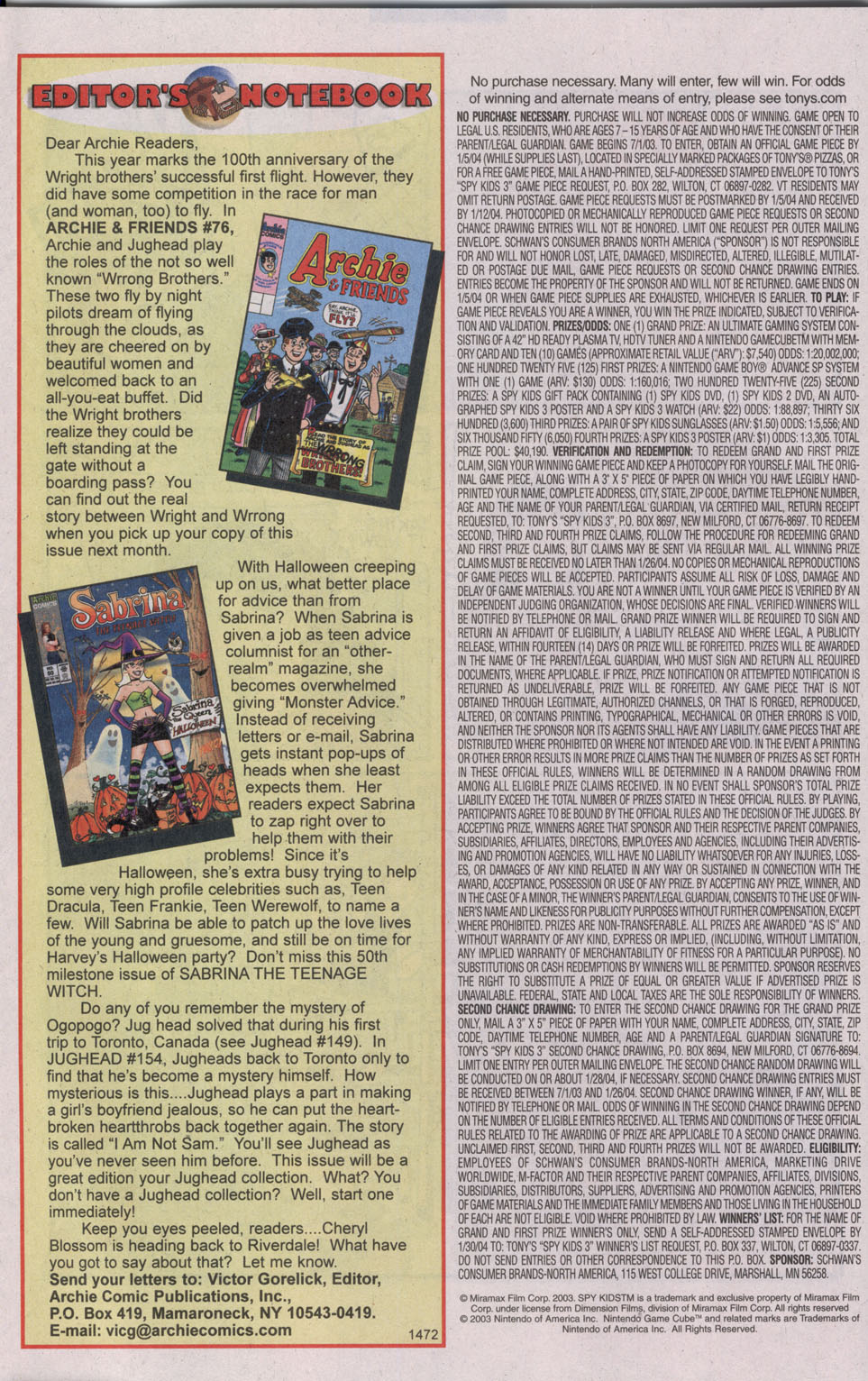 Read online Archie (1960) comic -  Issue #540 - 18