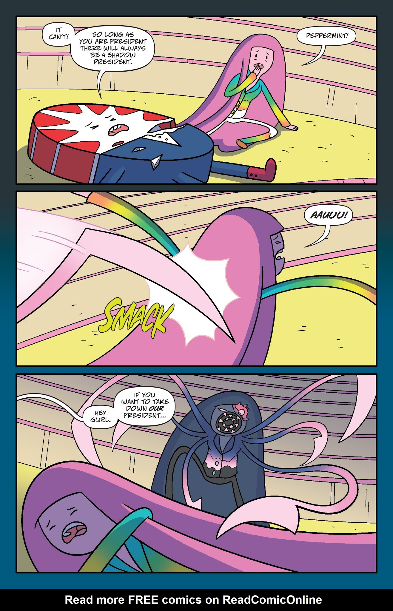 Read online Adventure Time: President Bubblegum comic -  Issue # TPB - 126