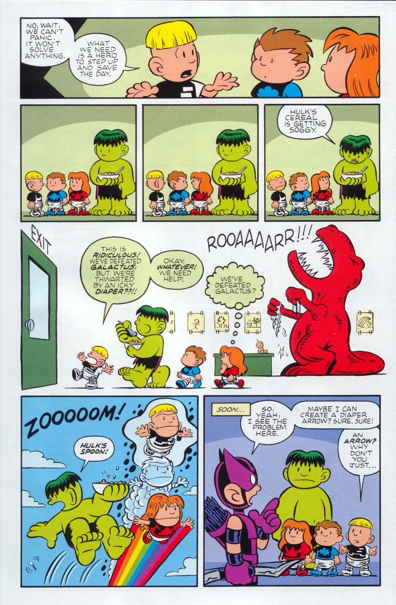 Read online Hulk and Power Pack comic -  Issue #2 - 24