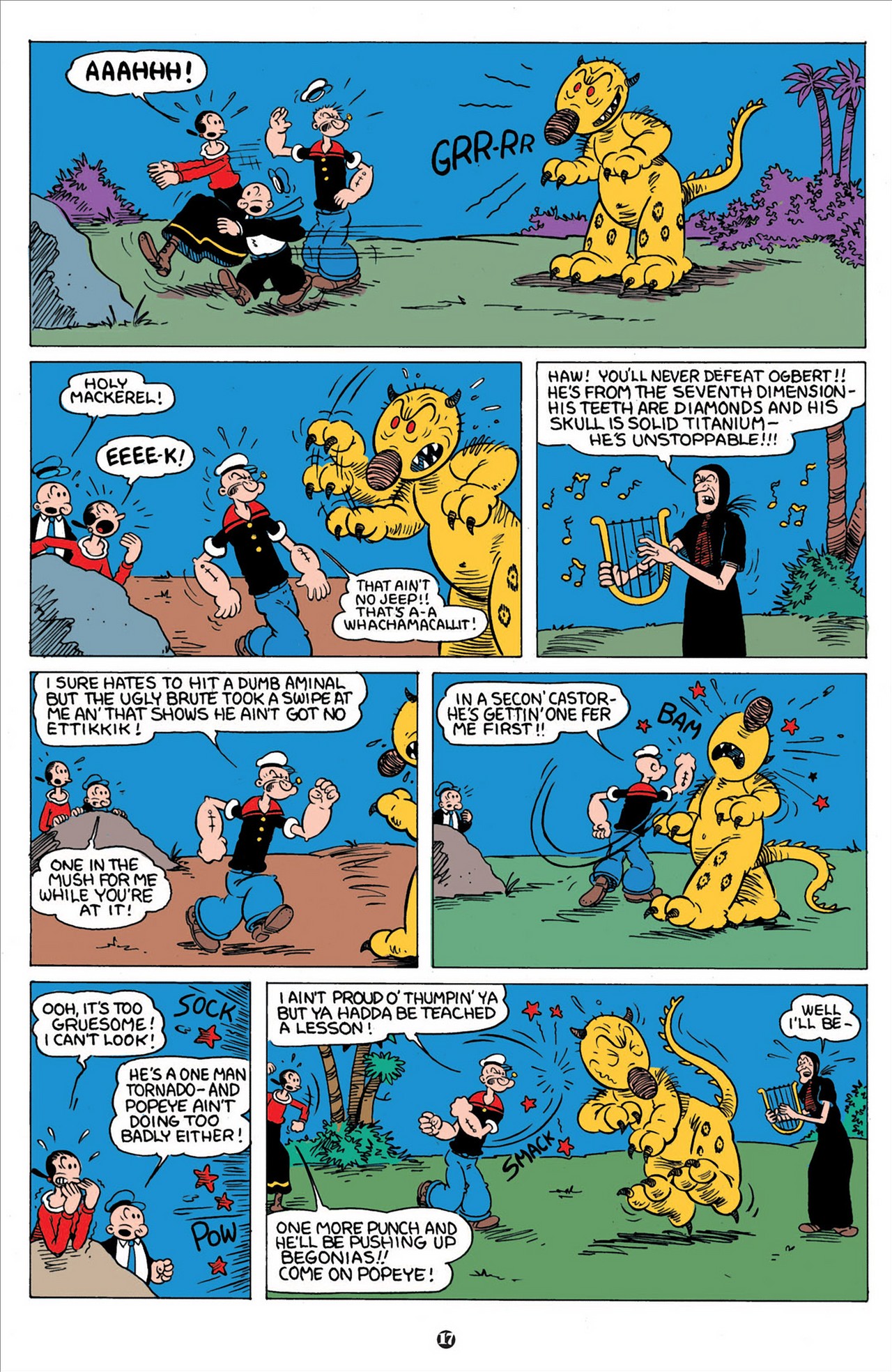 Read online Popeye (2012) comic -  Issue #1 - 19