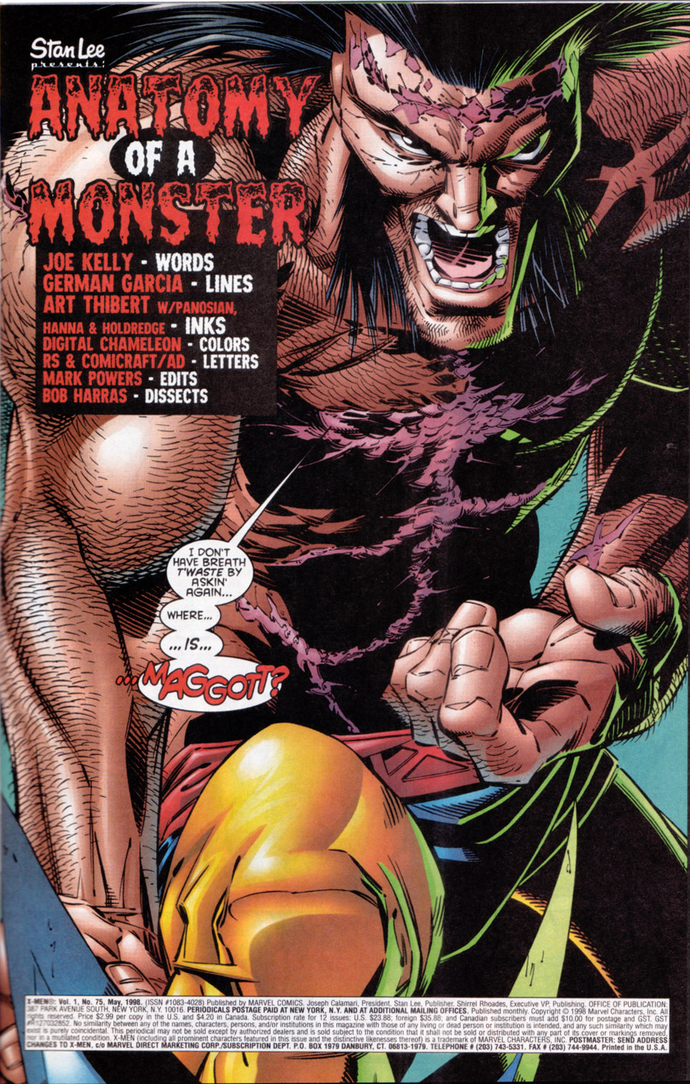 Read online X-Men (1991) comic -  Issue #75 - 2