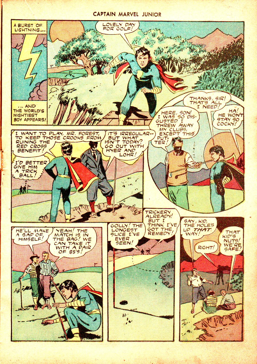 Read online Captain Marvel, Jr. comic -  Issue #16 - 21