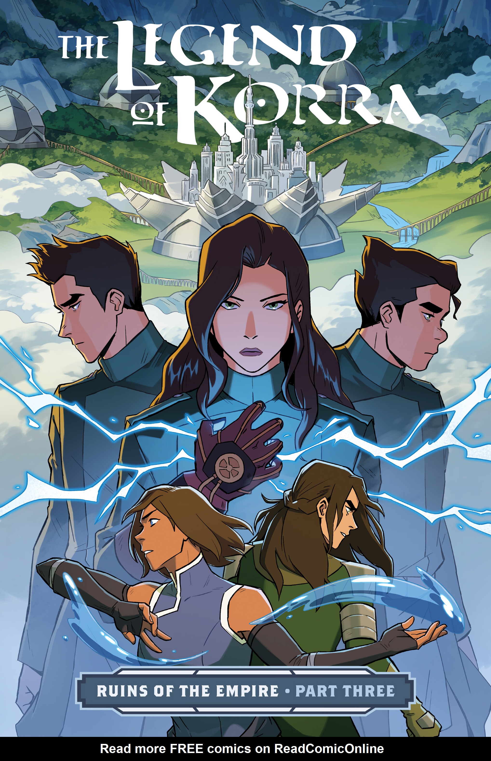 Read online Nickelodeon The Legend of Korra: Ruins of the Empire comic -  Issue # TPB 3 - 1