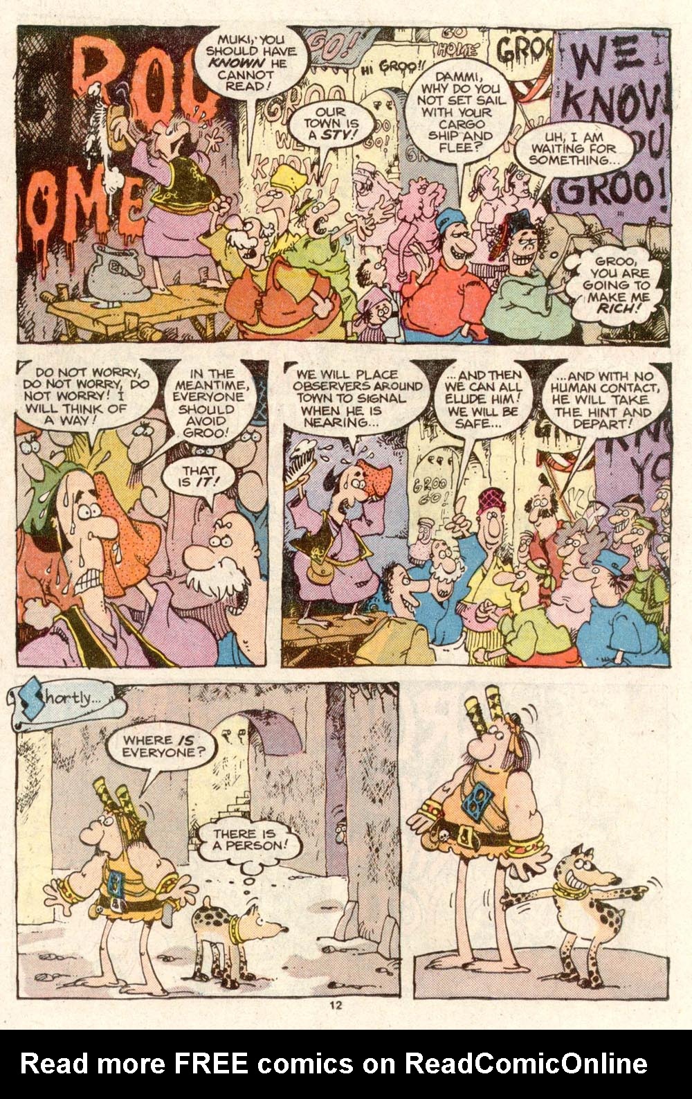 Read online Sergio Aragonés Groo the Wanderer comic -  Issue #48 - 12