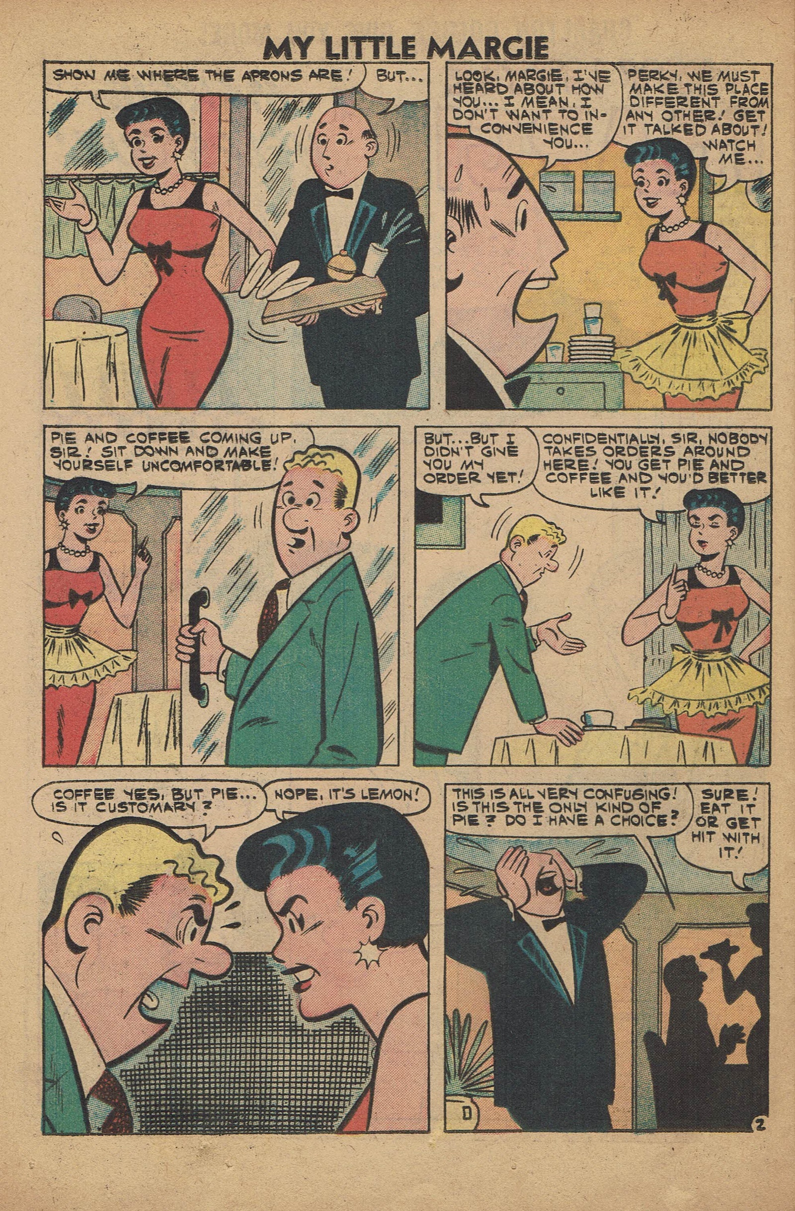 Read online My Little Margie (1954) comic -  Issue #34 - 23