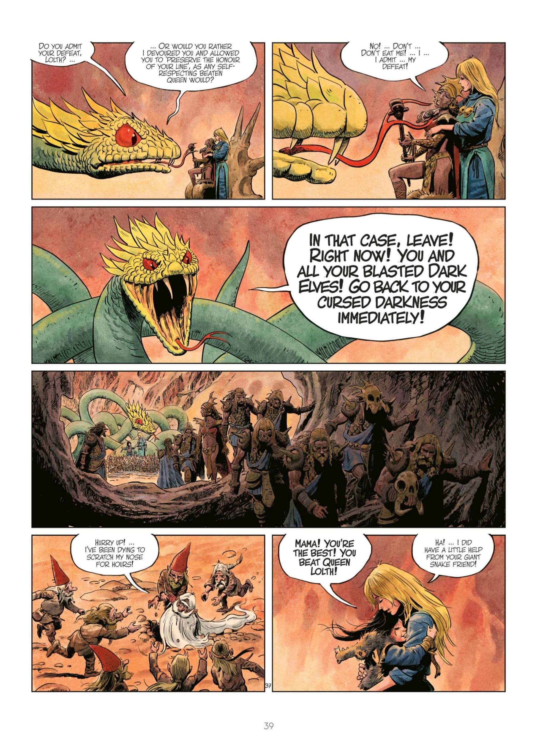 Read online The World of Thorgal: Wolfcub comic -  Issue #7 - 41