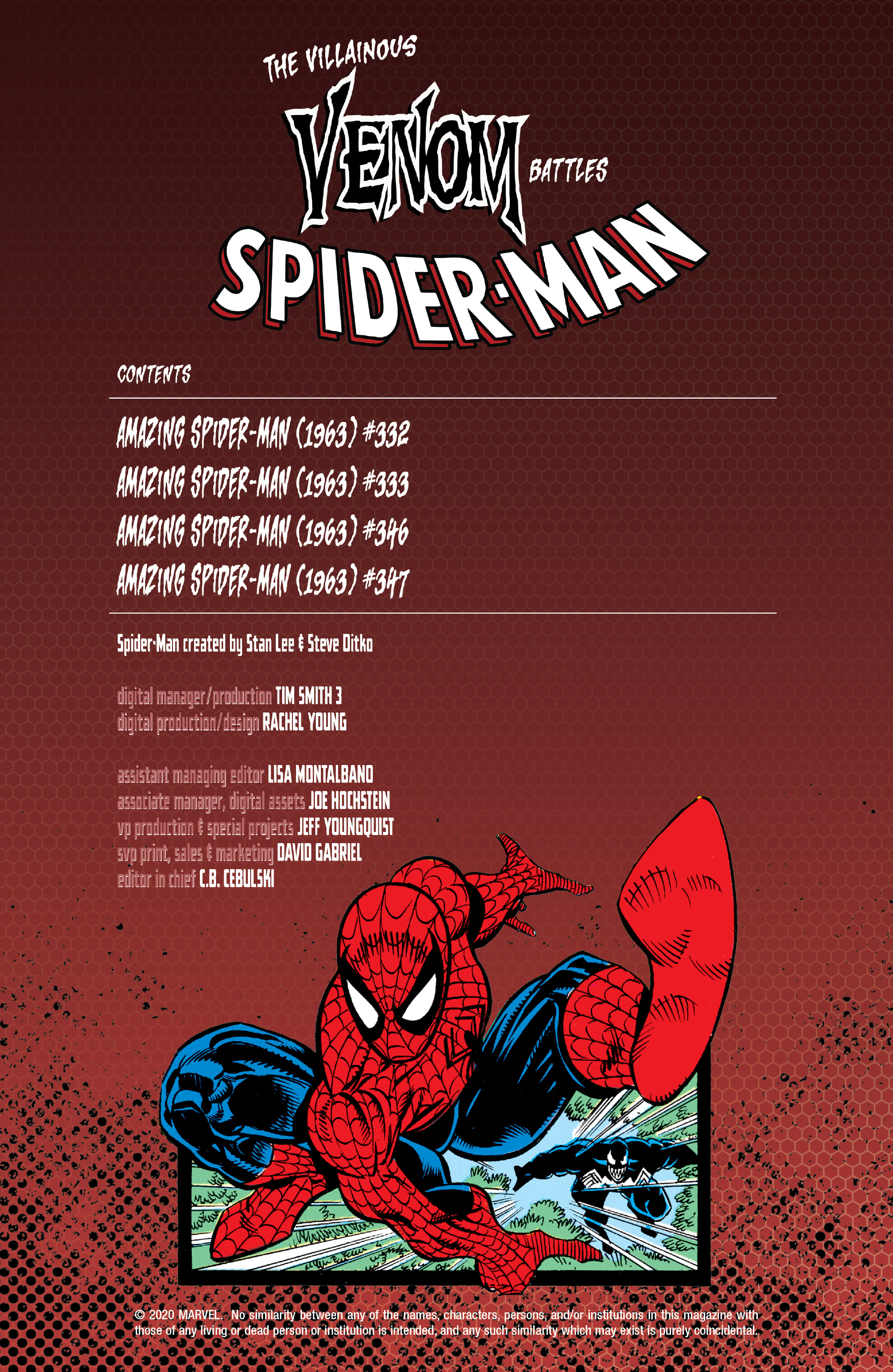 Read online The Villainous Venom Battles Spider-Man comic -  Issue # TPB - 2