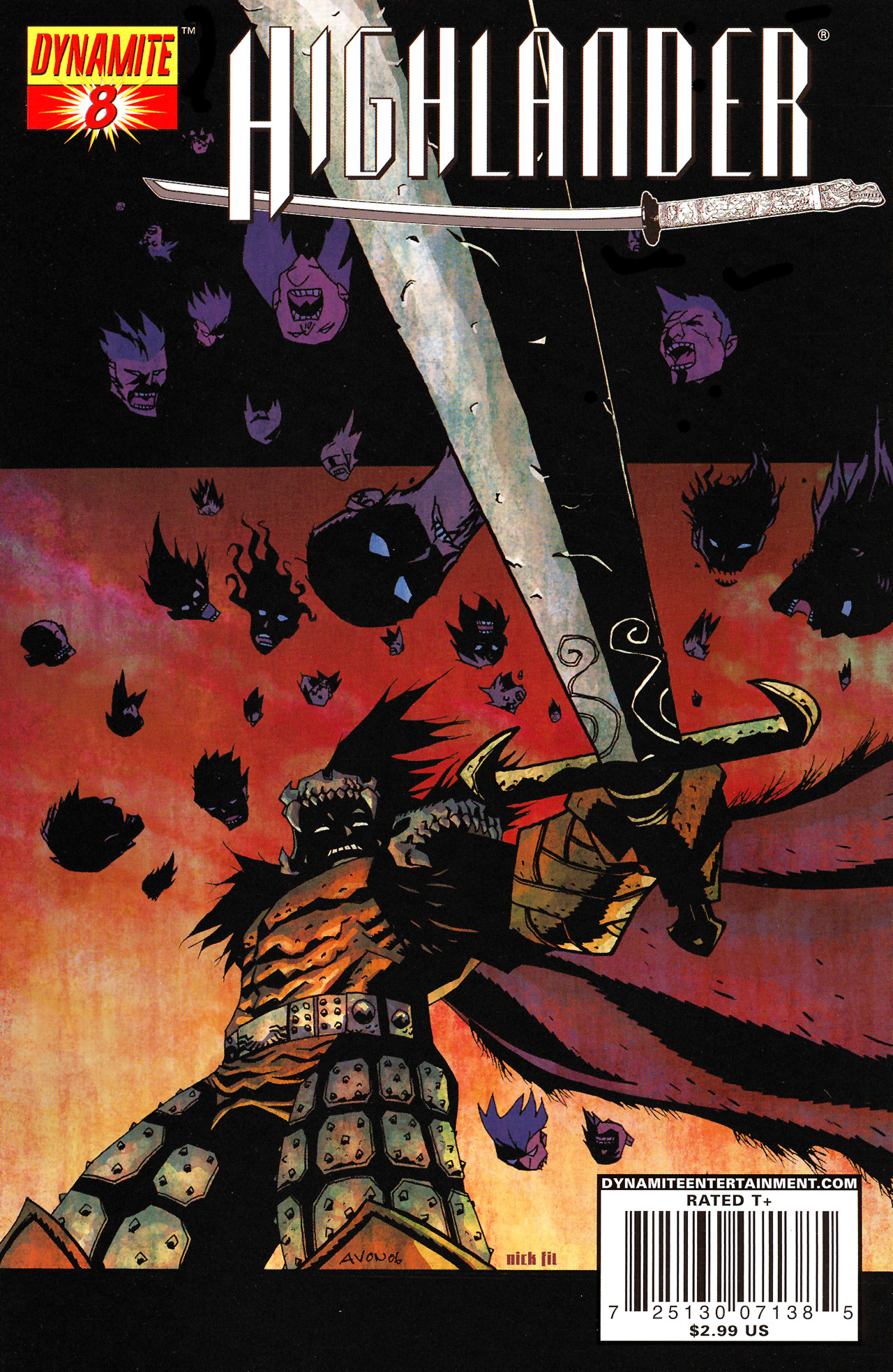 Read online Highlander comic -  Issue #8 - 1