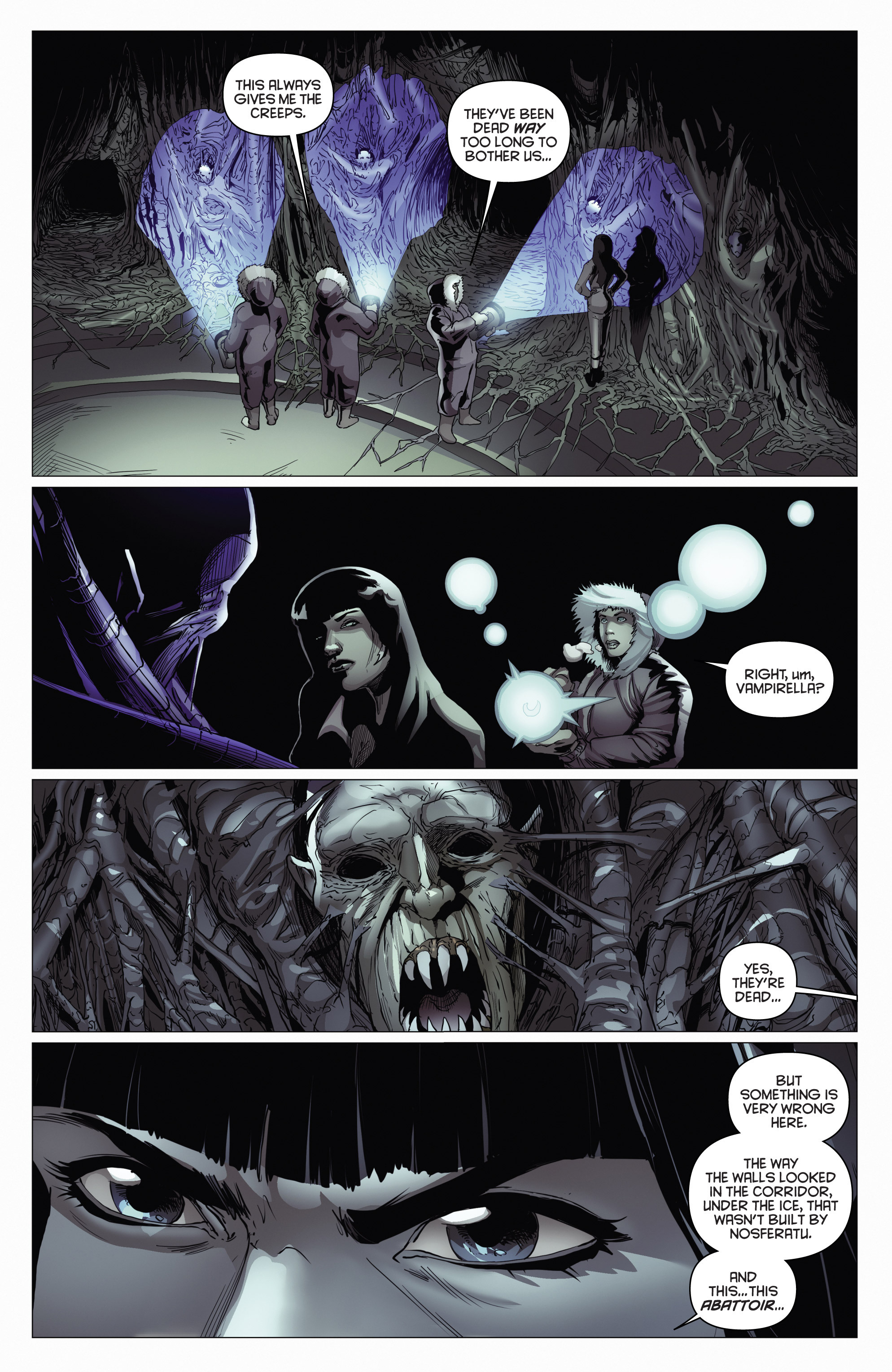 Read online Aliens/Vampirella comic -  Issue #1 - 14