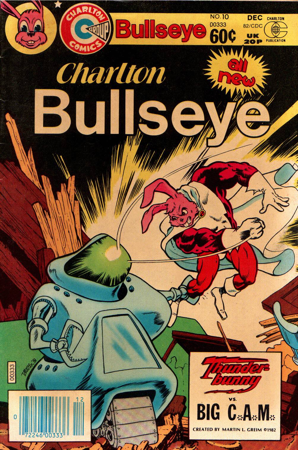 Read online Charlton Bullseye (1981) comic -  Issue #10 - 1