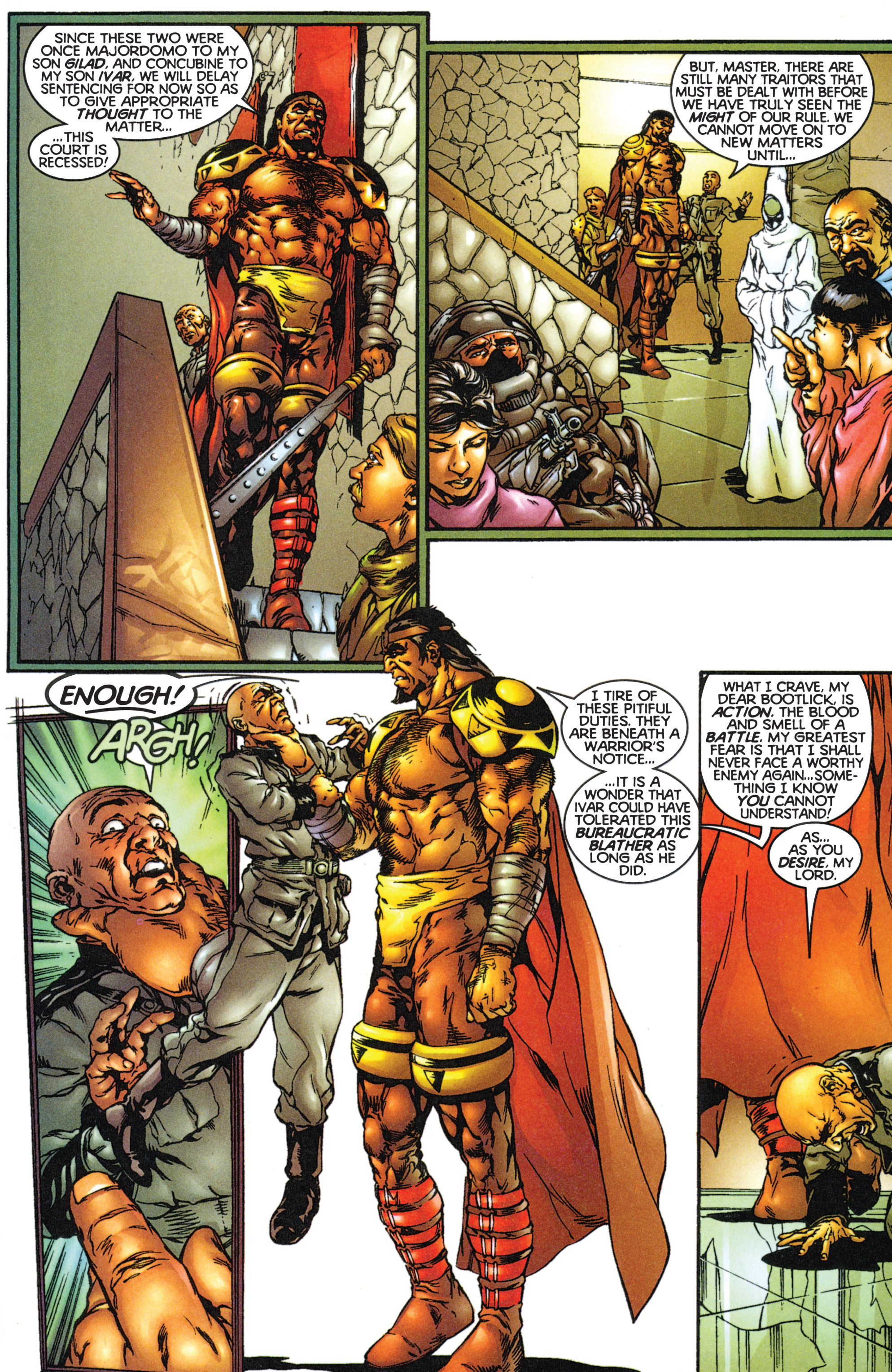 Read online Eternal Warriors comic -  Issue # Issue The Immortal Enemy - 4